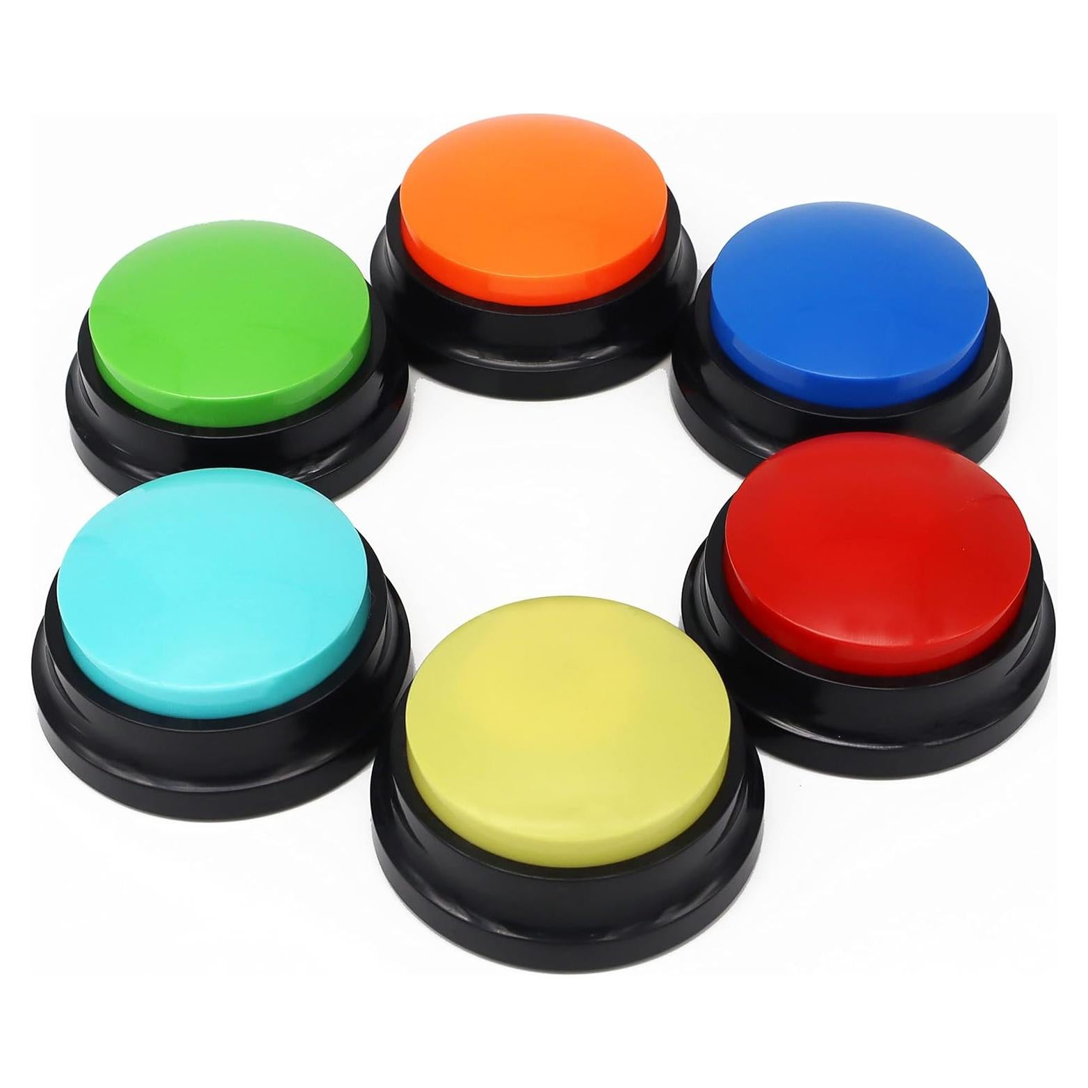 Botón de Grabación de Voz OFVENS 30 Segundos 6 Paquetes