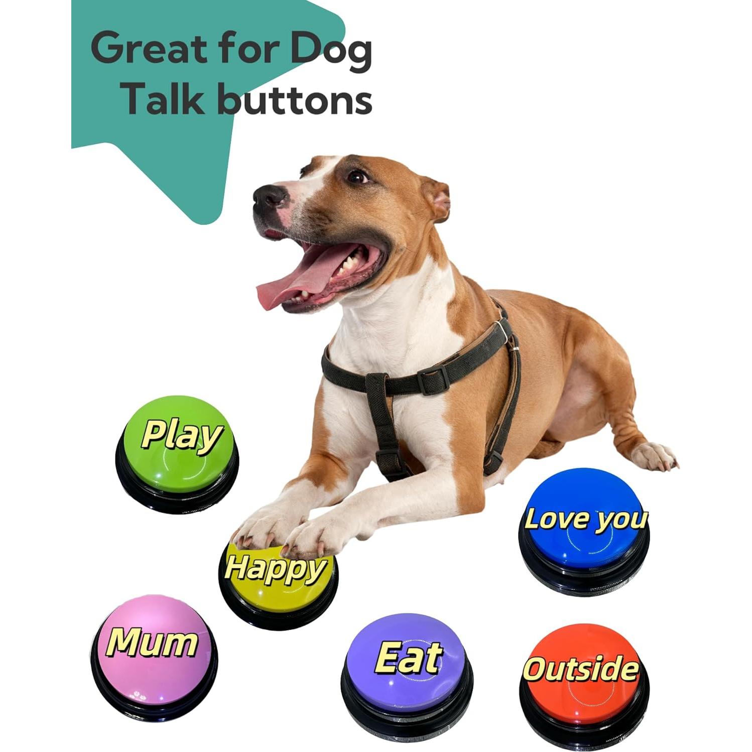 Botón de Comunicación para Perros ZUMEHU Verde 30 Segundos