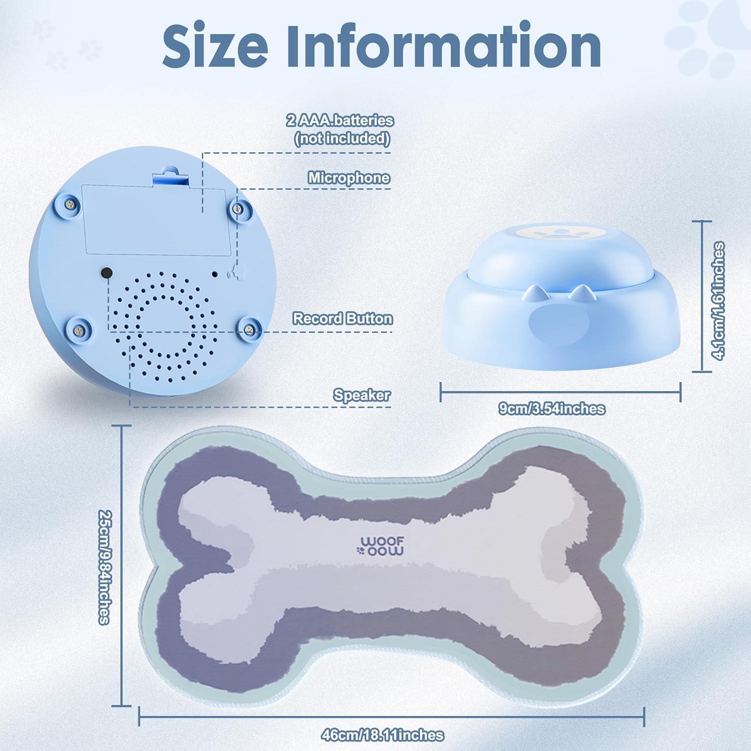 Botones de Comunicación para Perros WOOFOOW - 4 Unidades