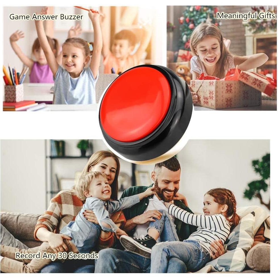 Botón de Sonido Grabable Netual M5 30 Segundos para Mascotas