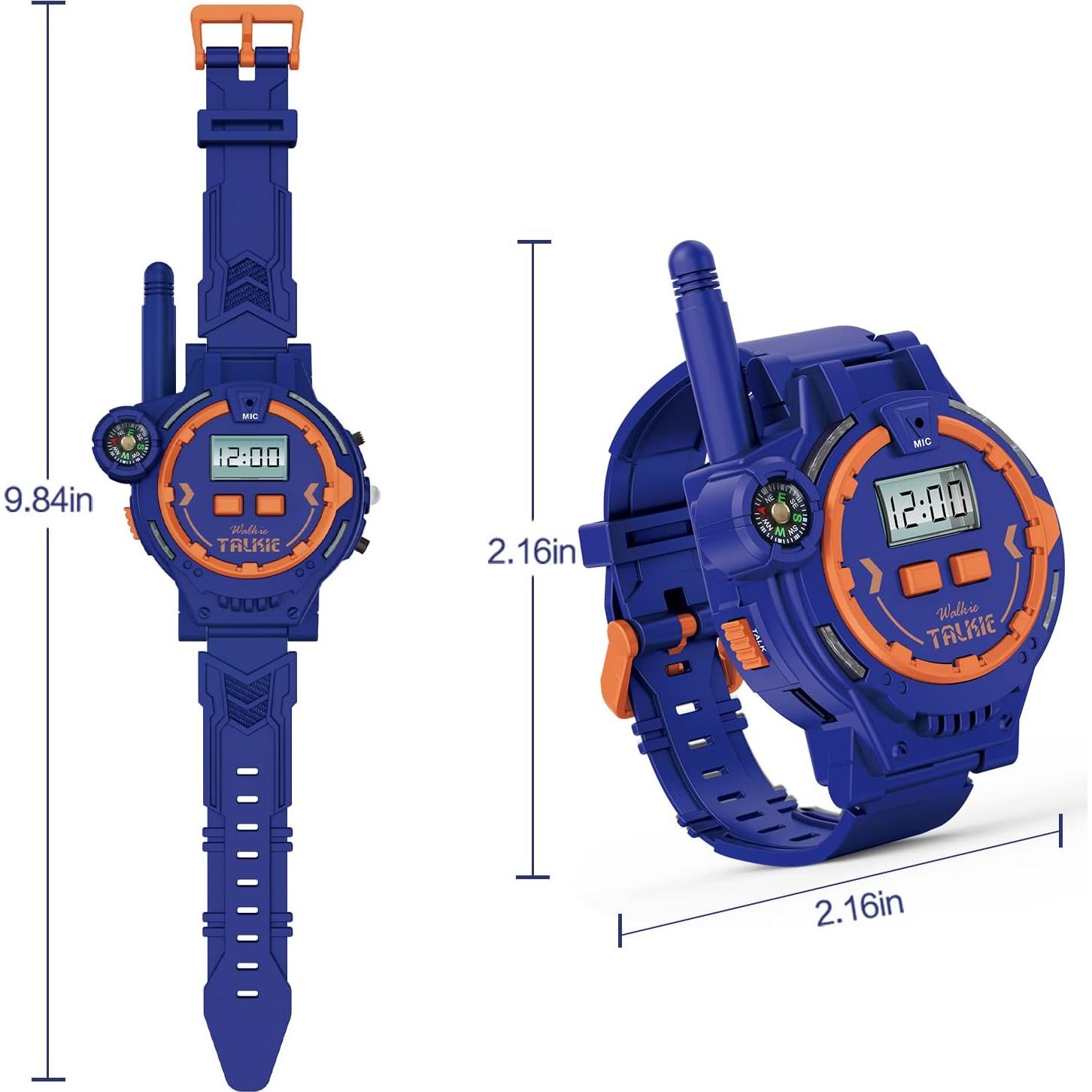 Walkie Talkie Recargable para Niños Gantan con Linterna 100m