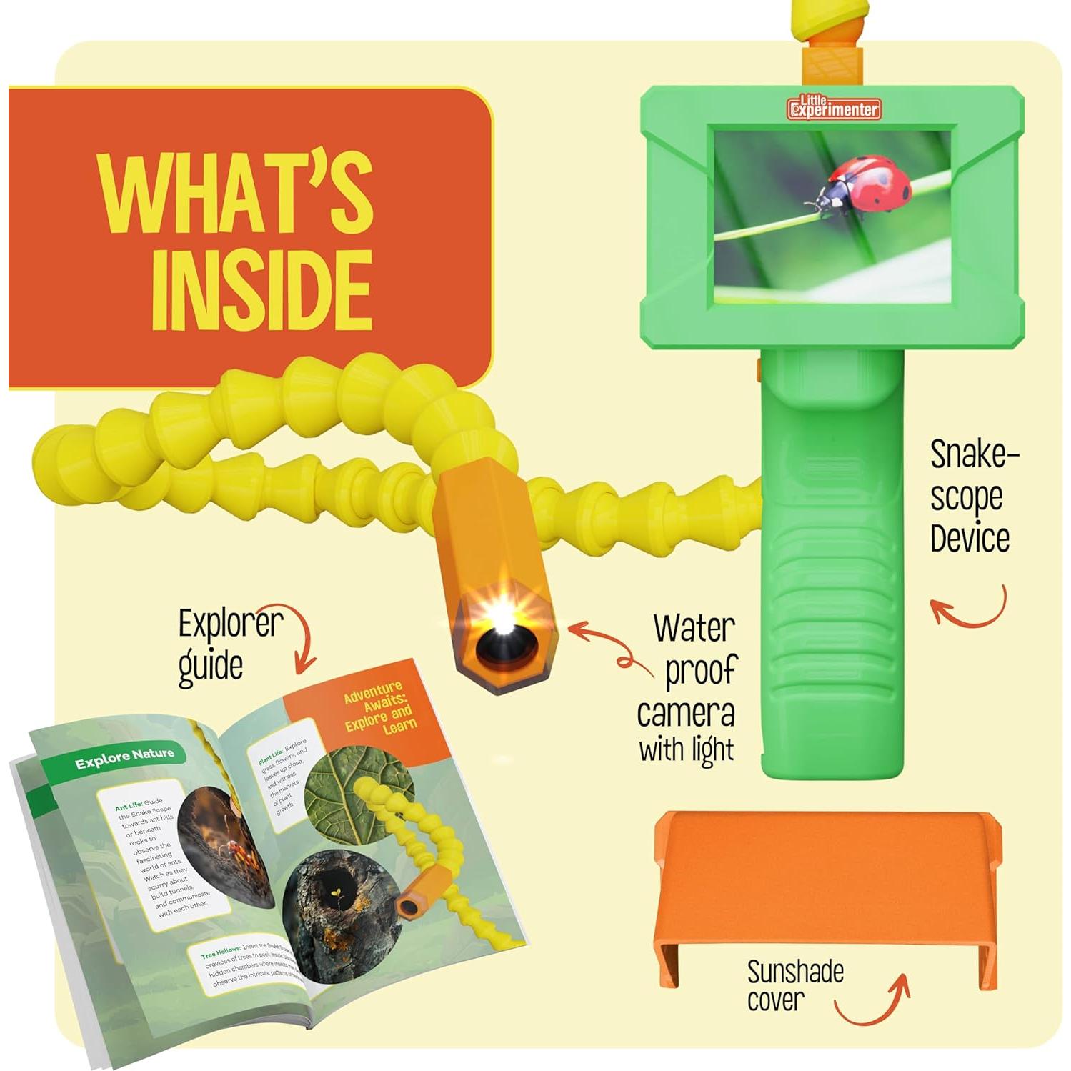 Cámara Borescope Infantil Little Experimenter 55.88 cm LED
