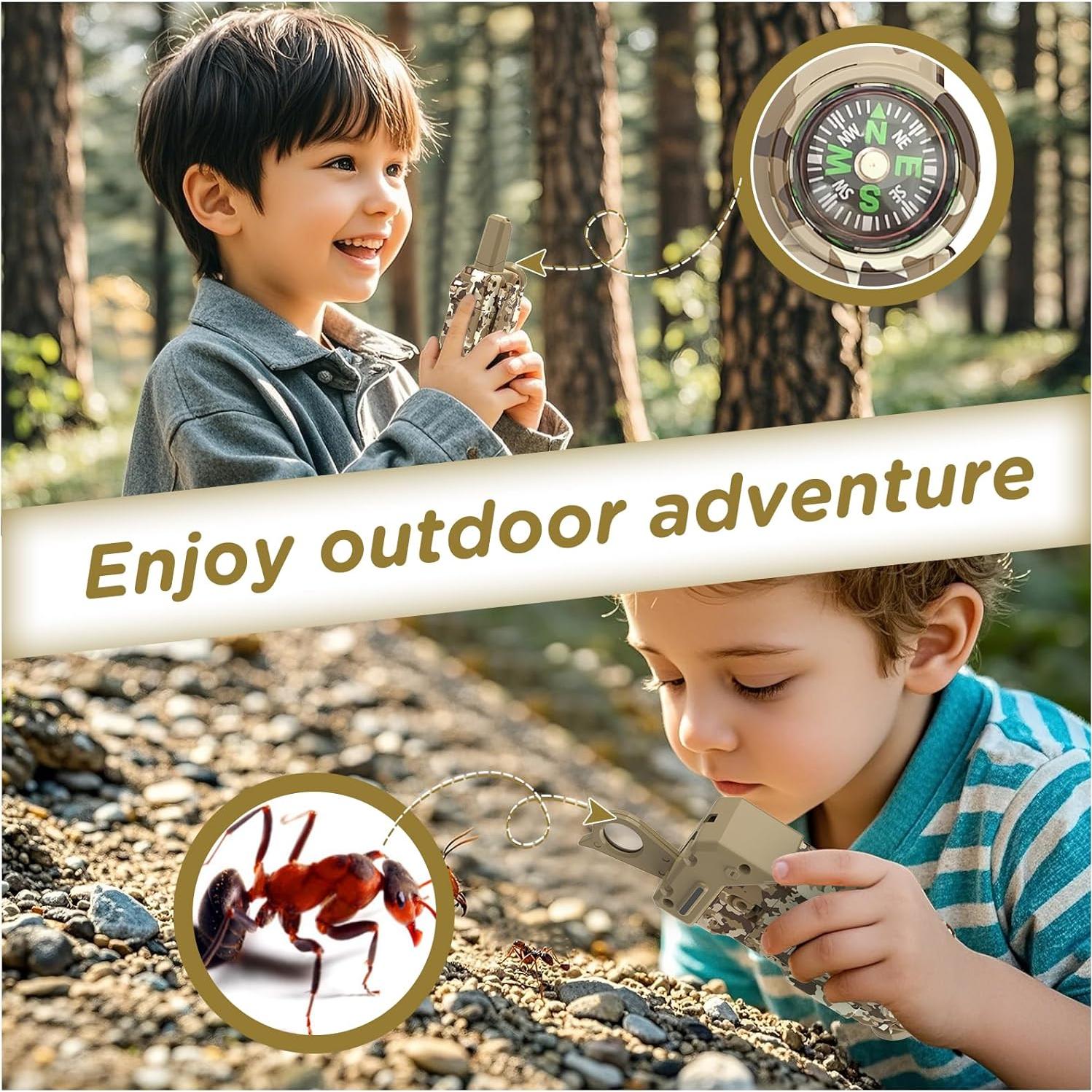 Walkie Talkies Gowtimly para Niños, 5 Canales, Alcance 4.83 km