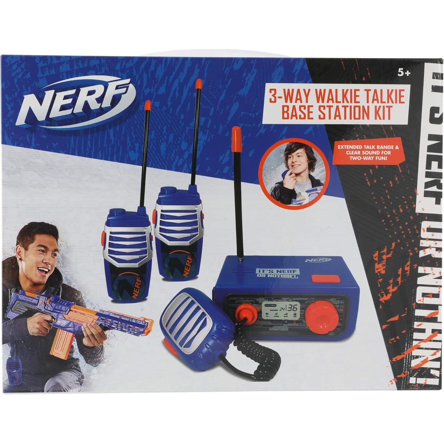 Juego de Walkie Talkies Sakar 3 Piezas Largo Alcance 30m