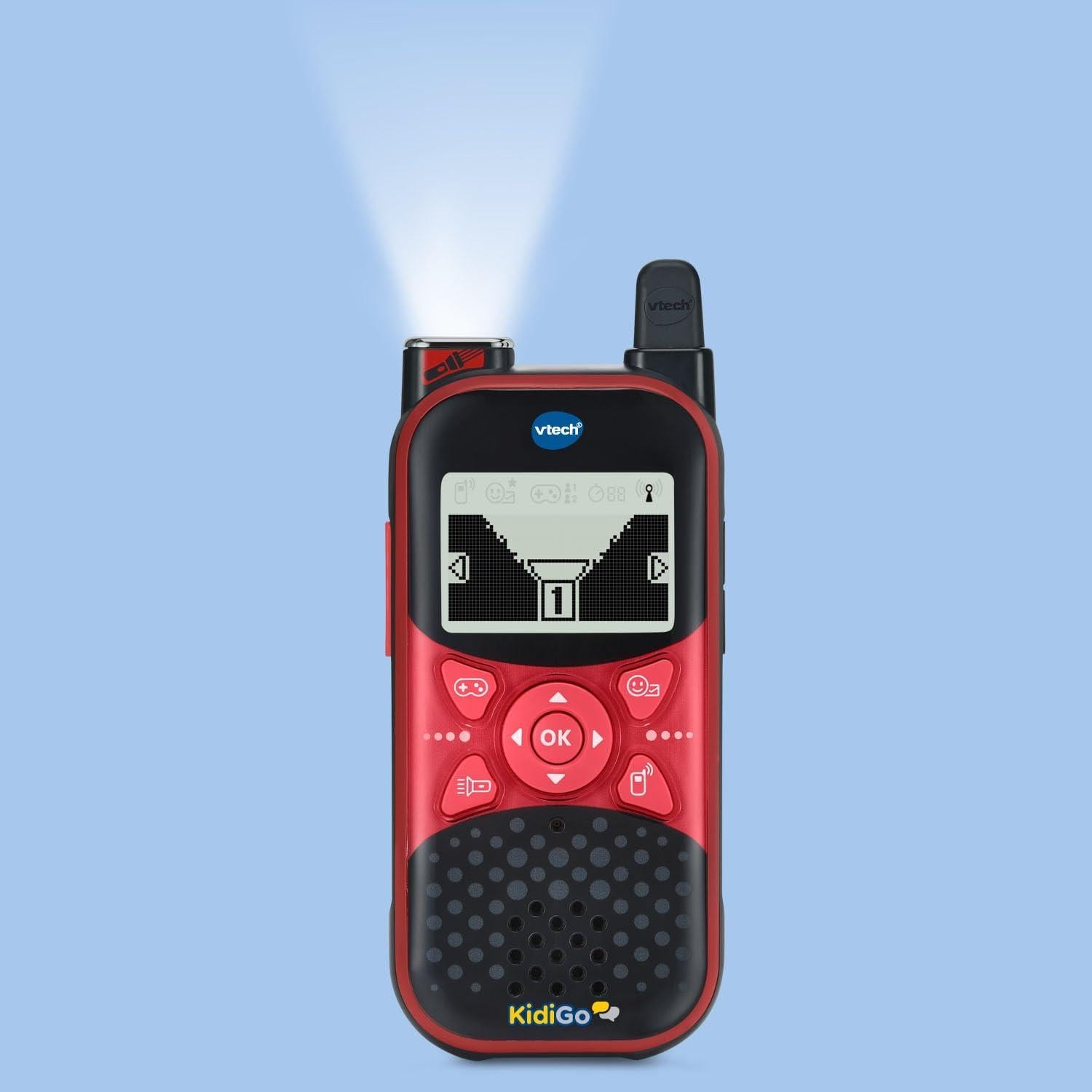 Walkie Talkies VTech KidiGo para Niños + Juegos Interactivos