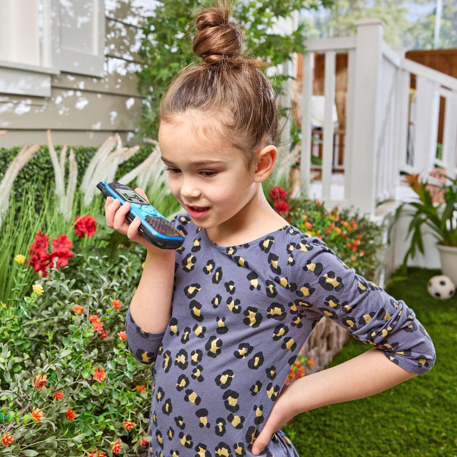 Walkie Talkies VTech KidiGo para Niños + Juegos Interactivos