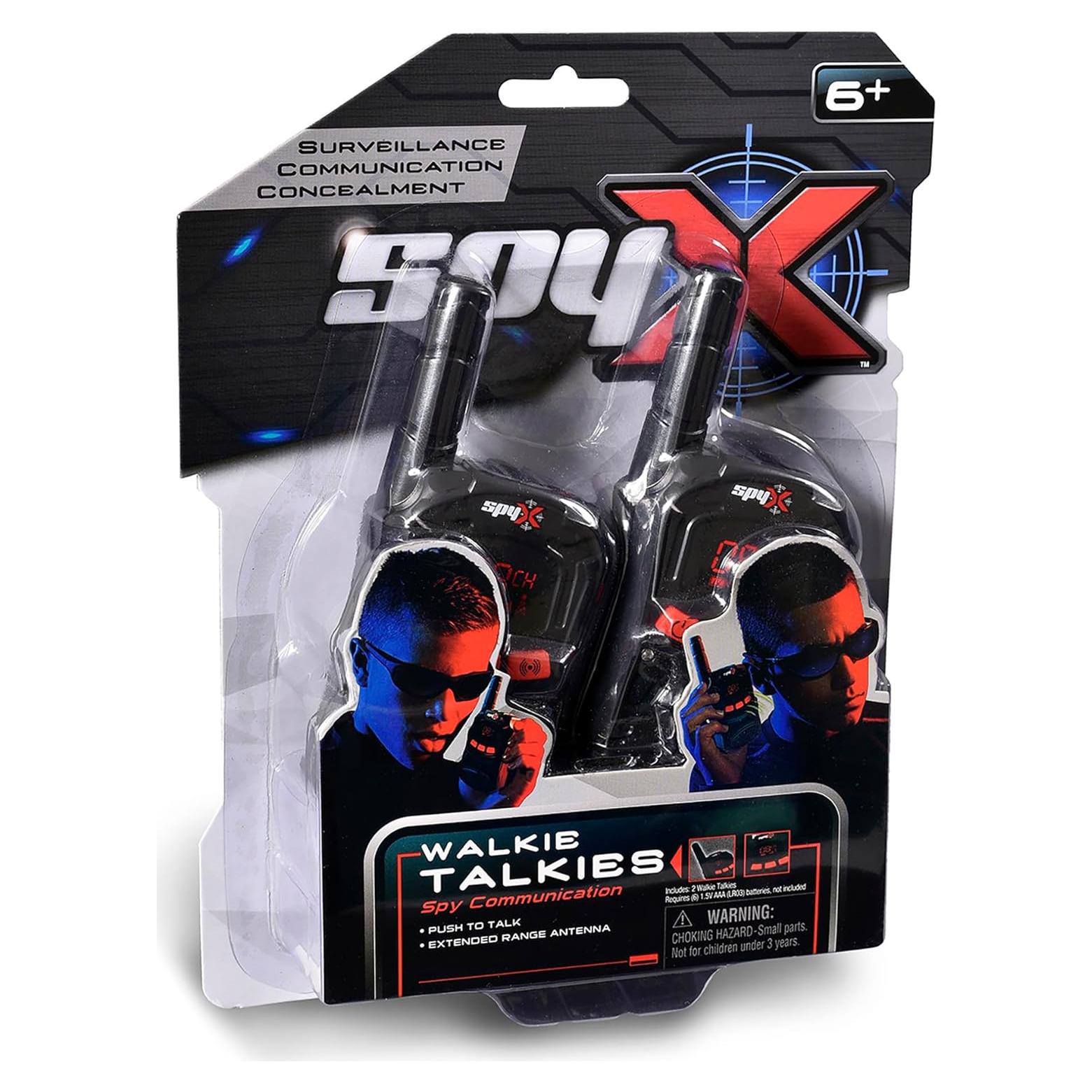 Walkie Talkies de Espía MukikiM - Para Niños, 122m Alcance