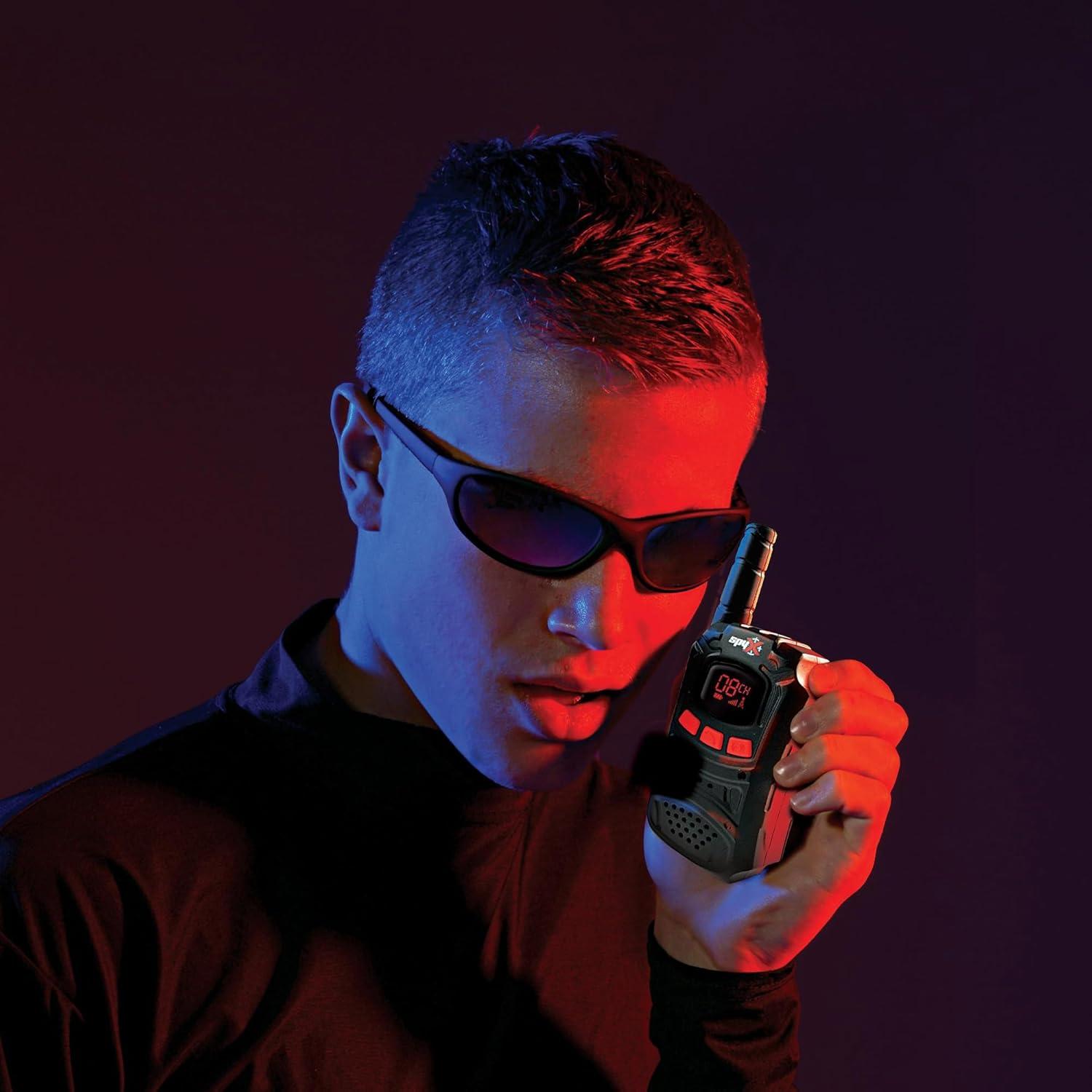 Walkie Talkies de Espía MukikiM - Para Niños, 122m Alcance