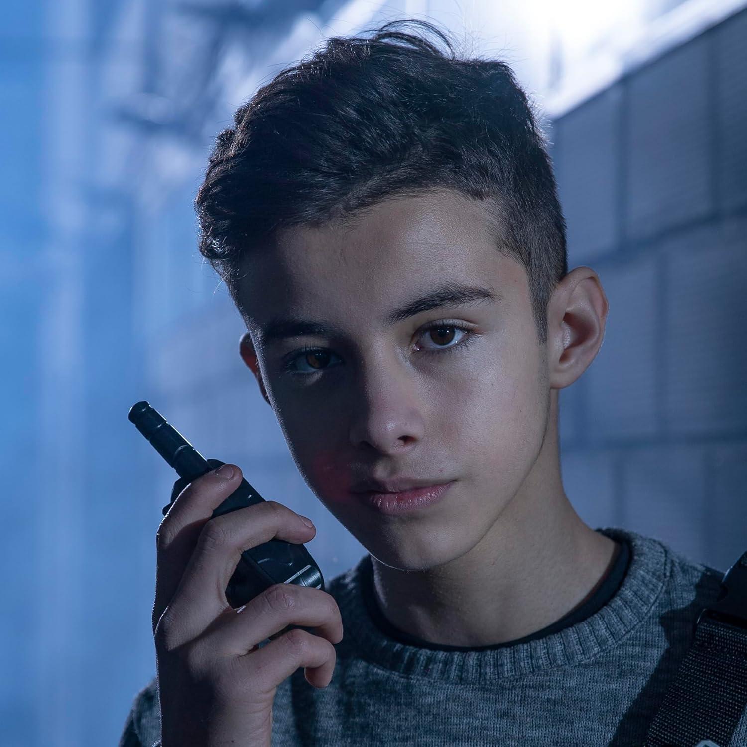 Walkie Talkies de Espía MukikiM - Para Niños, 122m Alcance