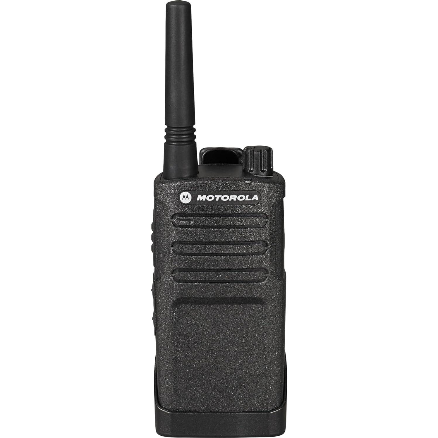 Paquete de 6 Radios de Dos Vías Motorola RMM2050 18.7x5.7cm