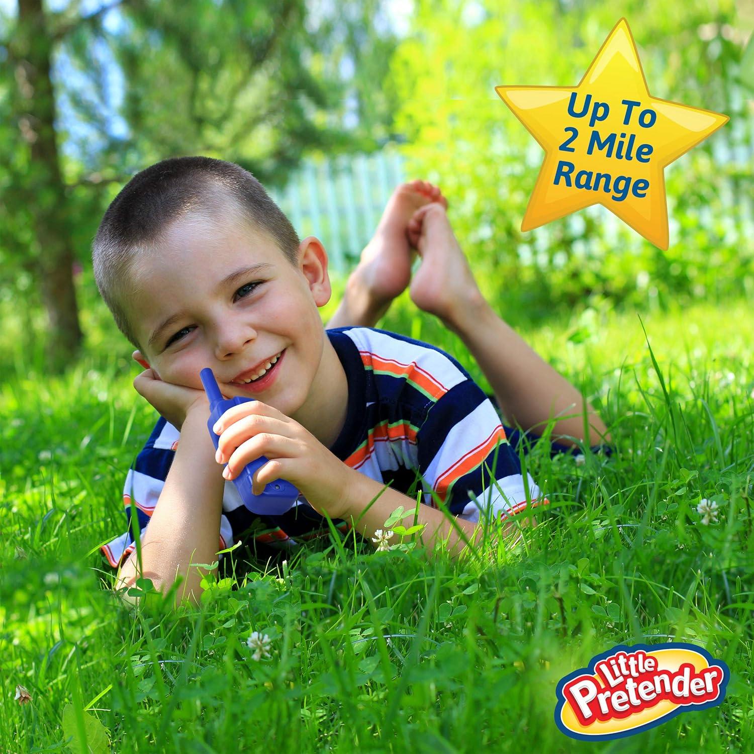Paquete de 2 Walkie Talkies para Niños Little Pretender 3 Canales