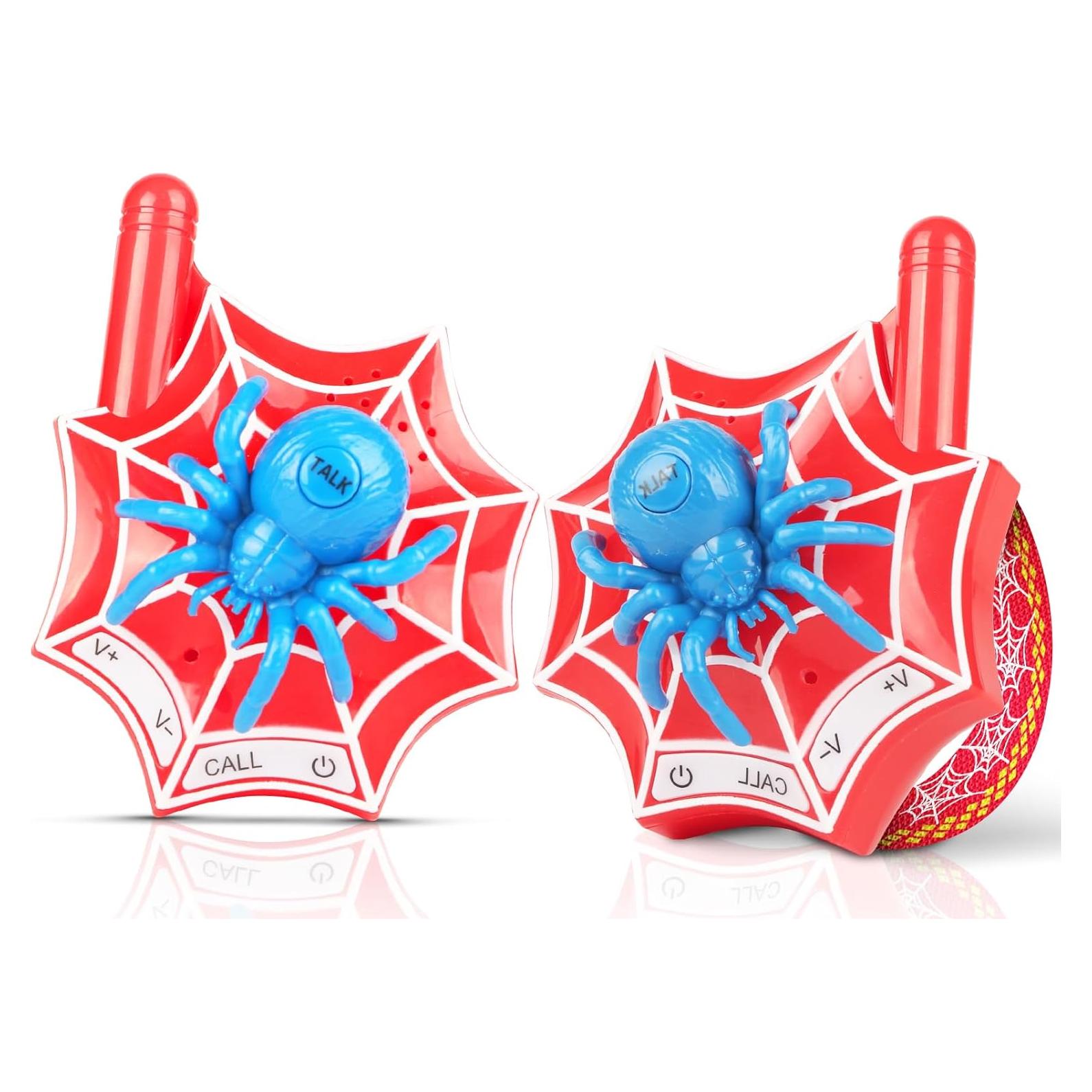 Walkie Talkies para Niños Qichuang MQ-21B Rango 914m Rojo