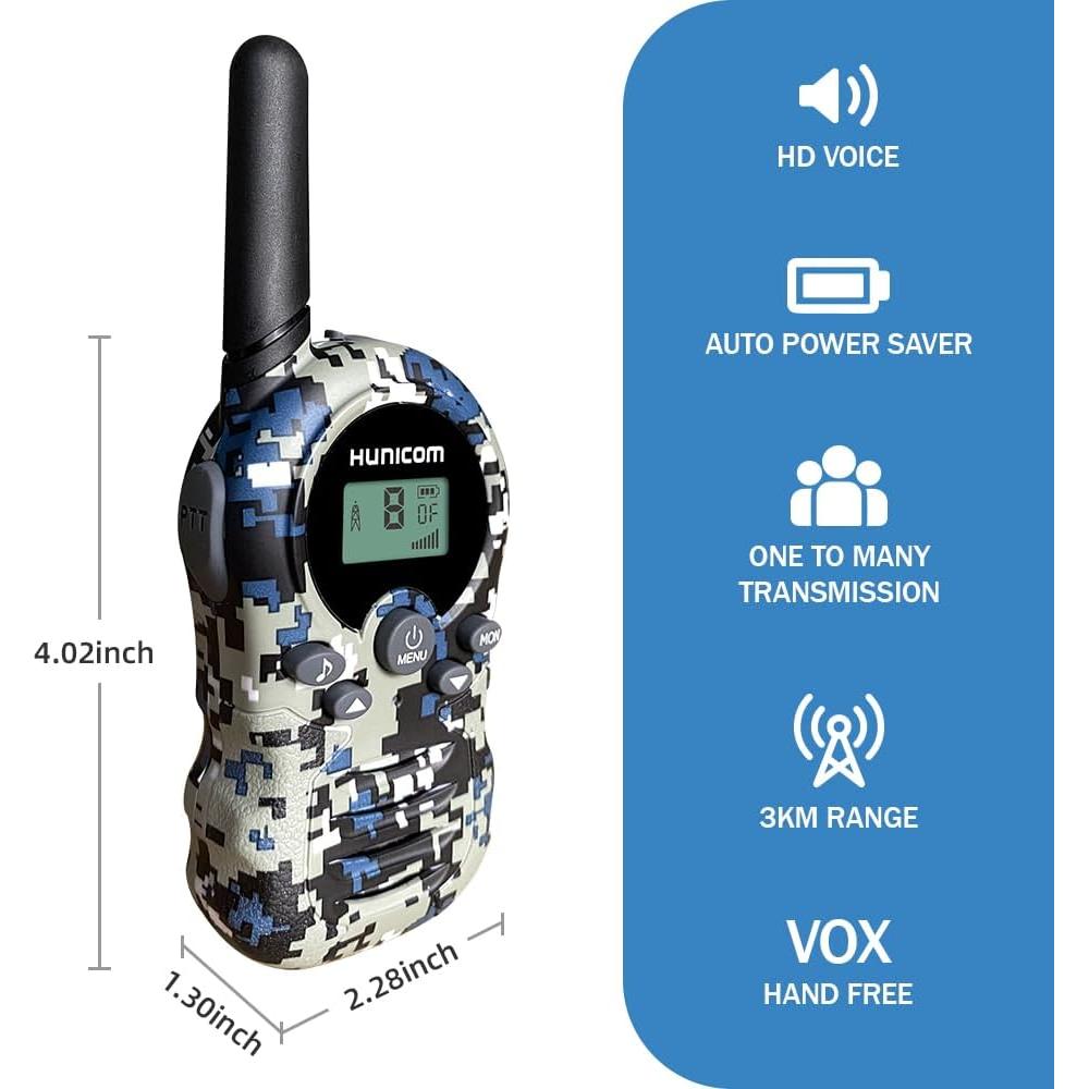 Walkie Talkies para Niños Shenzhen H-388 3 Paquetes