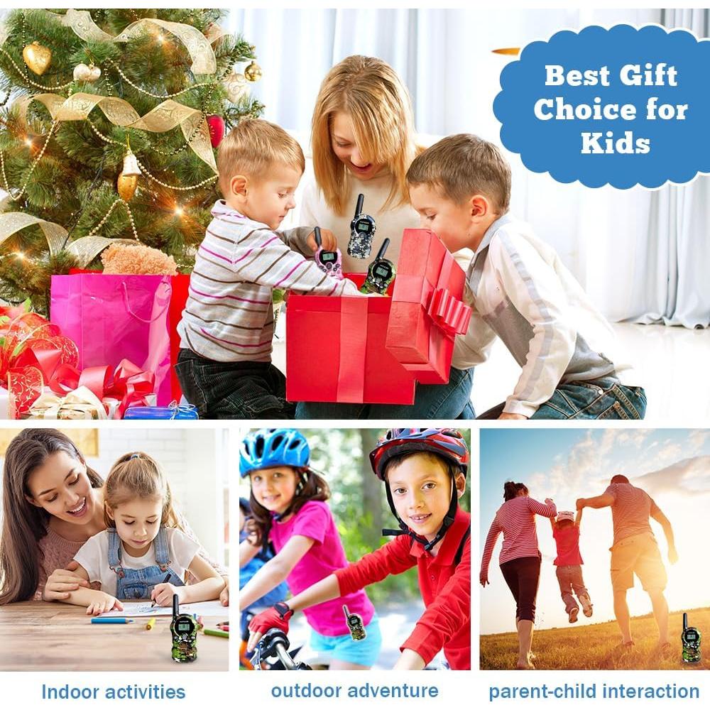 Walkie Talkies para Niños Shenzhen H-388 3 Paquetes