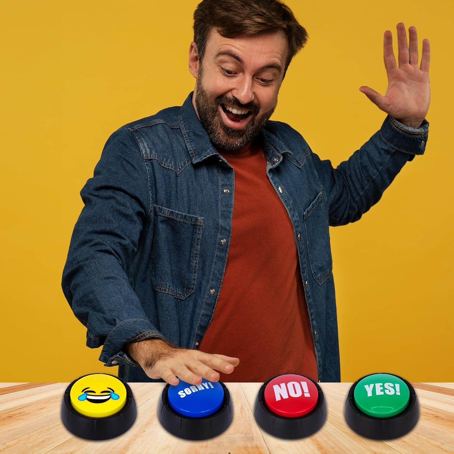 Botón de Ruido ArtCreativity - 10 Sonidos Divertidos - Juguete