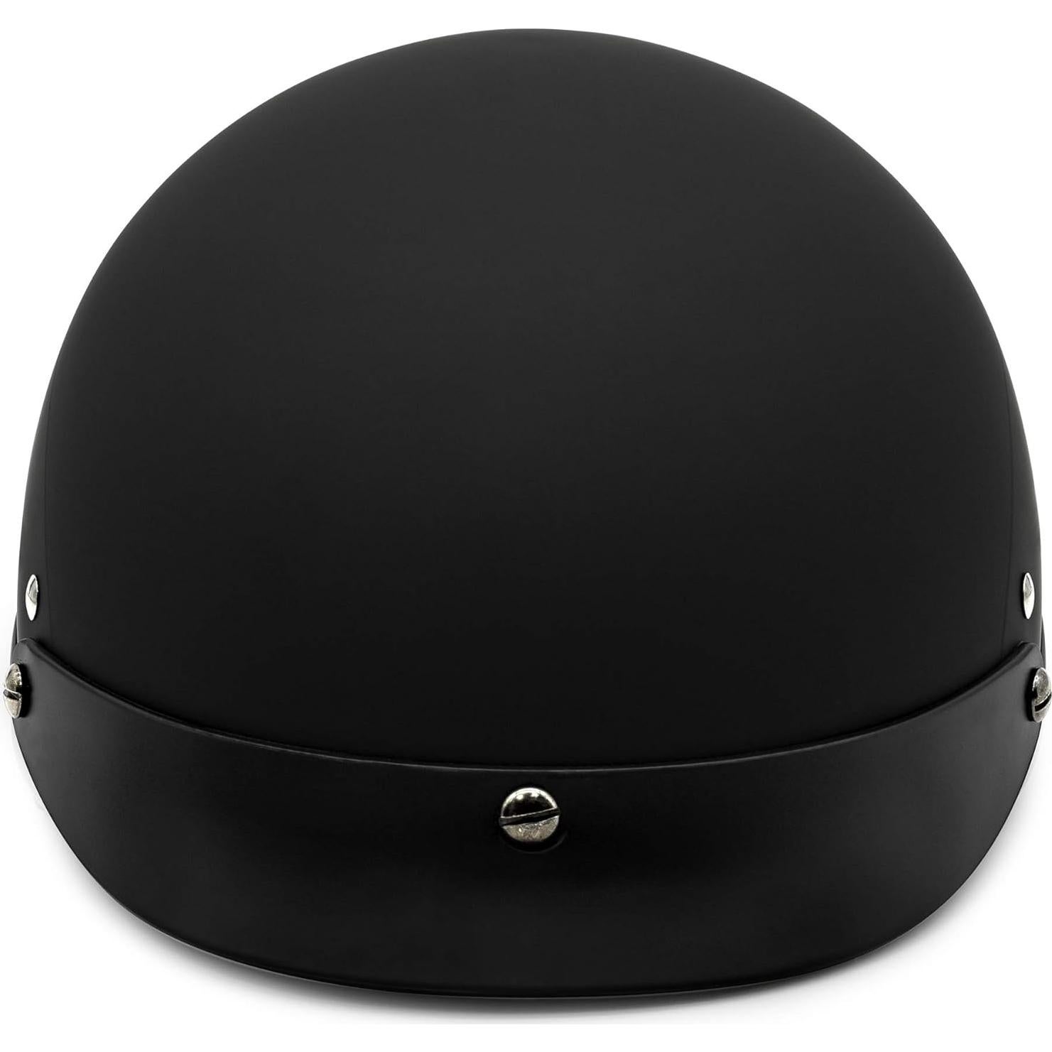 Casco VCAN V5 Cruiser Negro con Bandera Estrellada