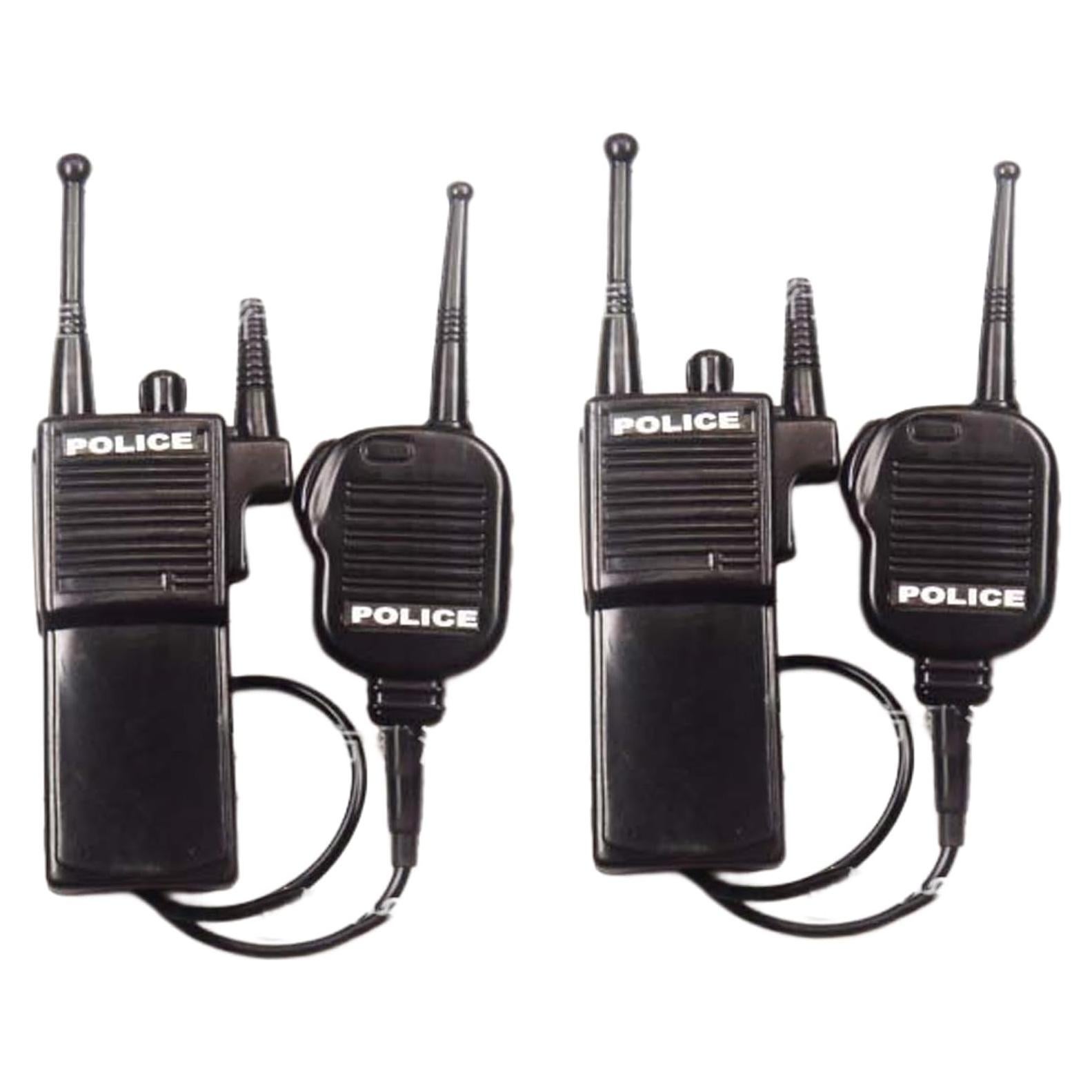 Disfraz de Policía para Niños BinaryABC con Walkie Talkies