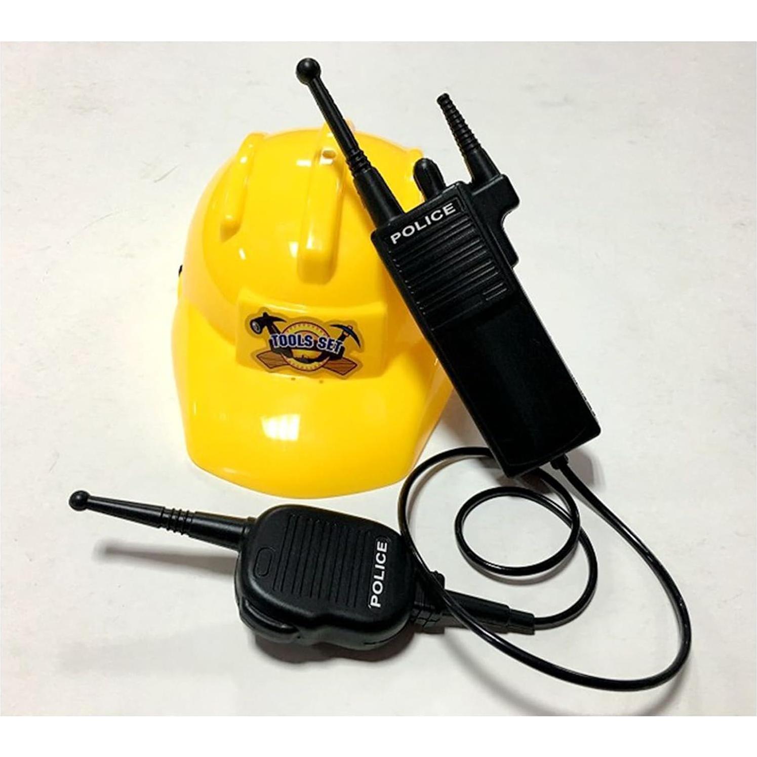 Disfraz de Policía para Niños BinaryABC con Walkie Talkies