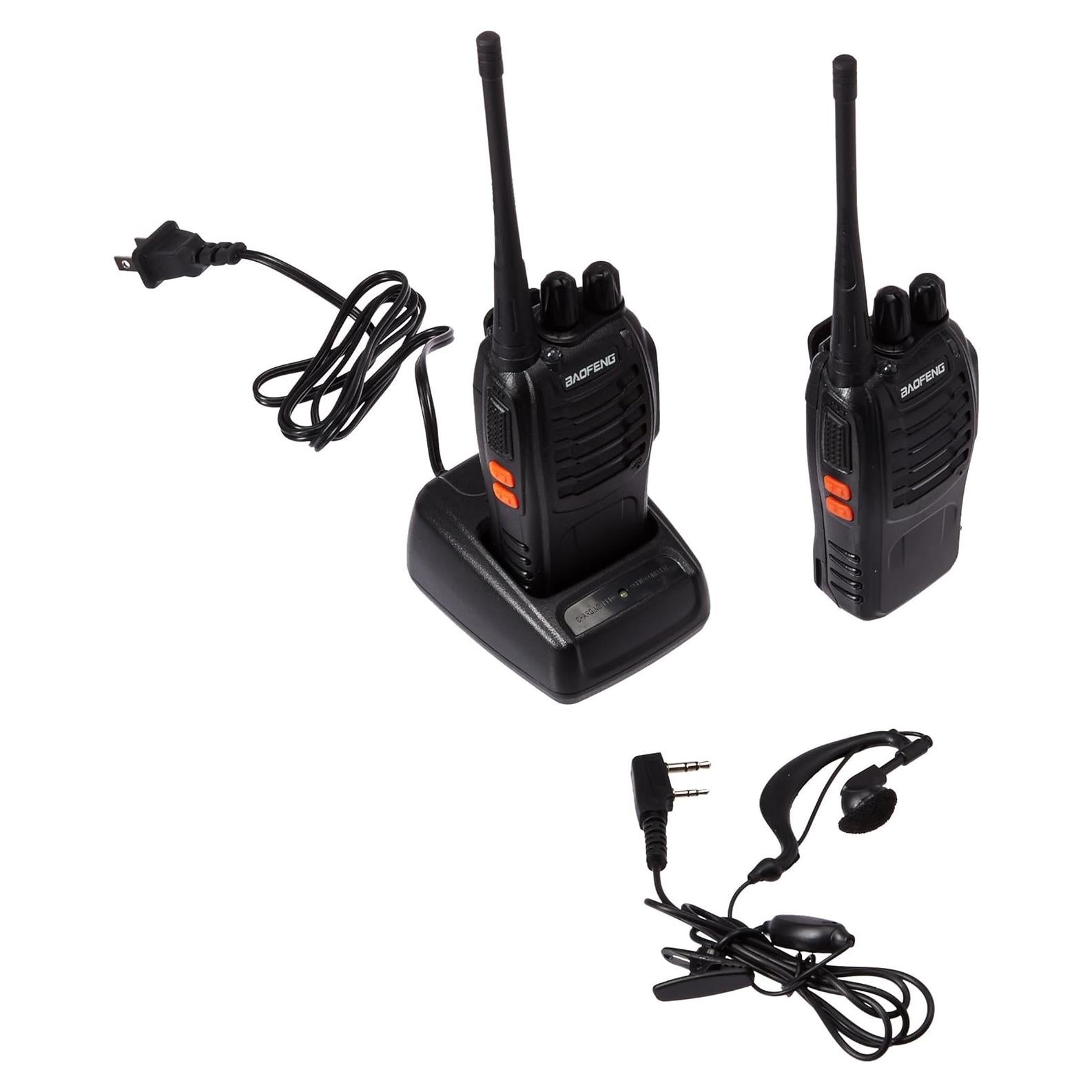 Walkie Talkie BaoFeng BF-888S UHF 16 Canales 1500mAh
