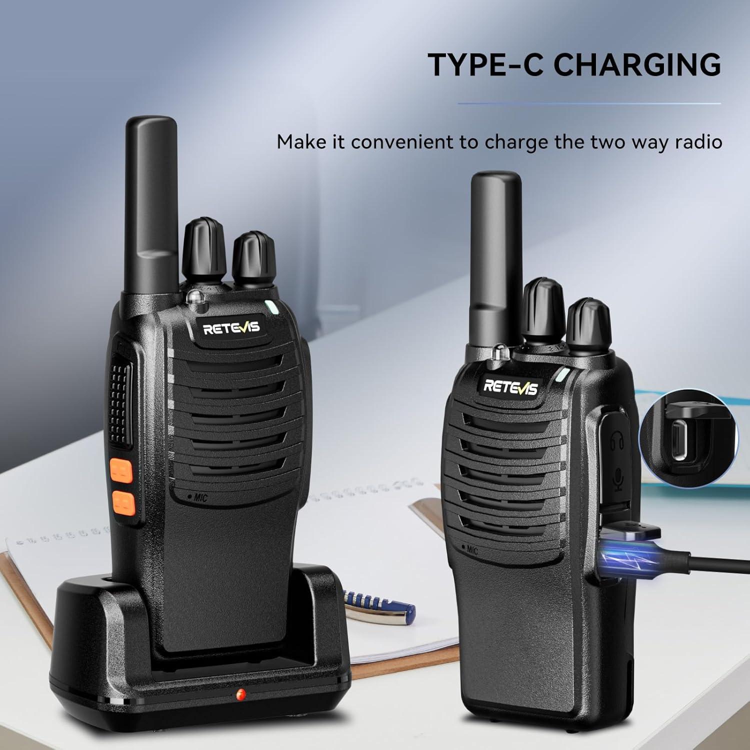 Walkie Talkies Retevis H-777 Recargables 10 Unidades