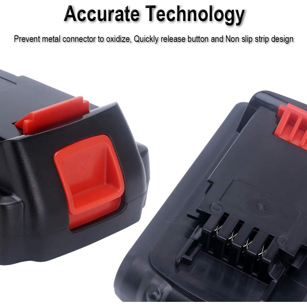 Batería de Litio Biswaye LBXR20 20V 4.0Ah Compatible Black & Decker