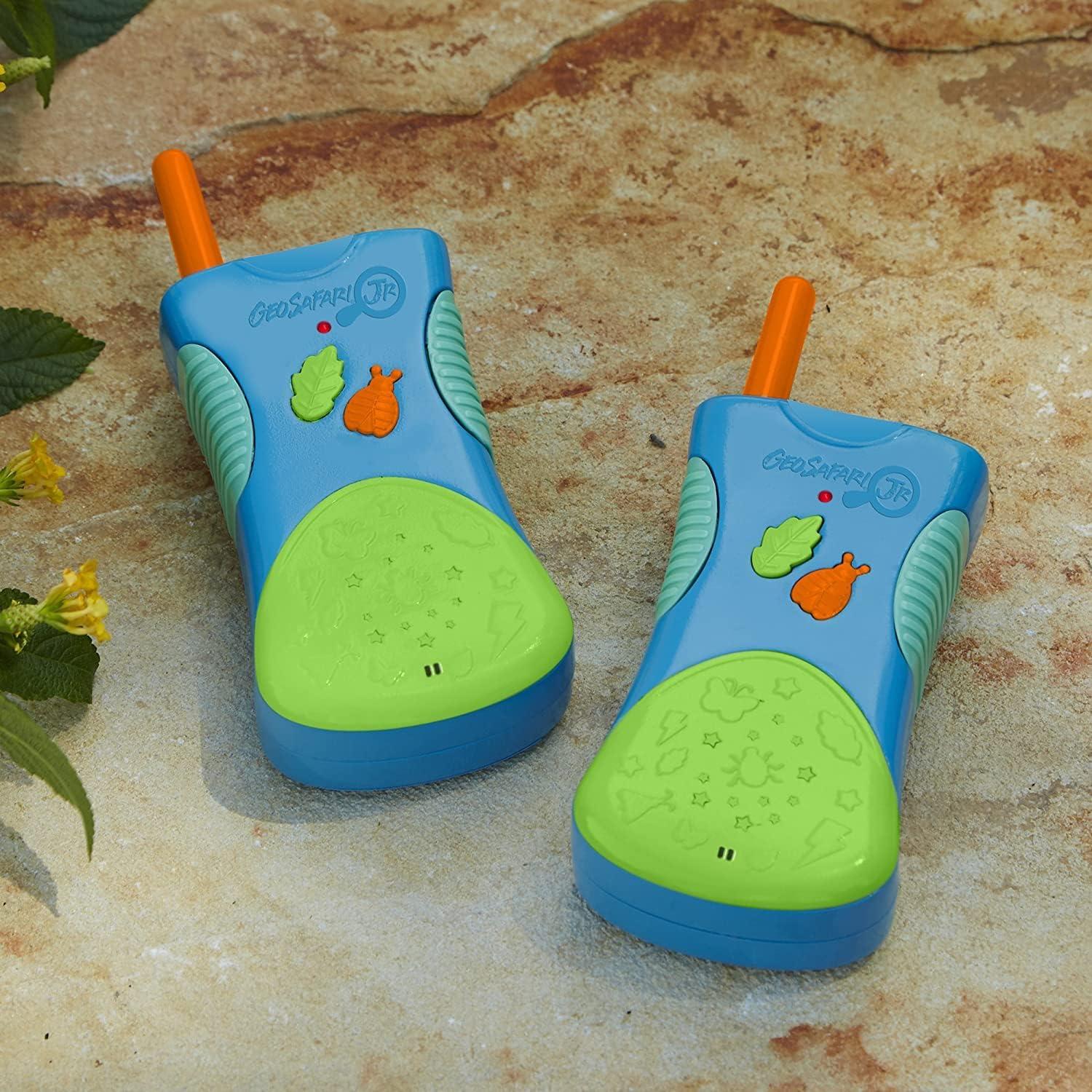 Walkie Talkies GeoSafari Jr. para Niños 4-8 Años - 100m