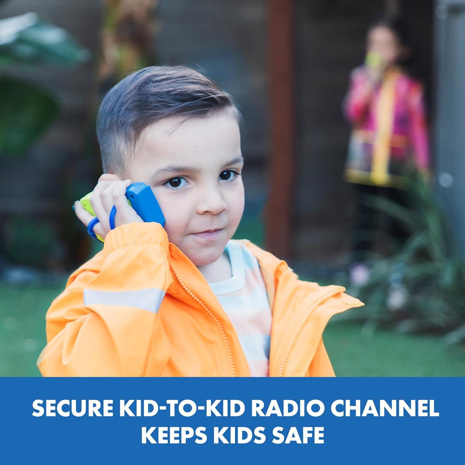 Walkie Talkies para Niños GeoSafari Jr. 2-Pack - 90m