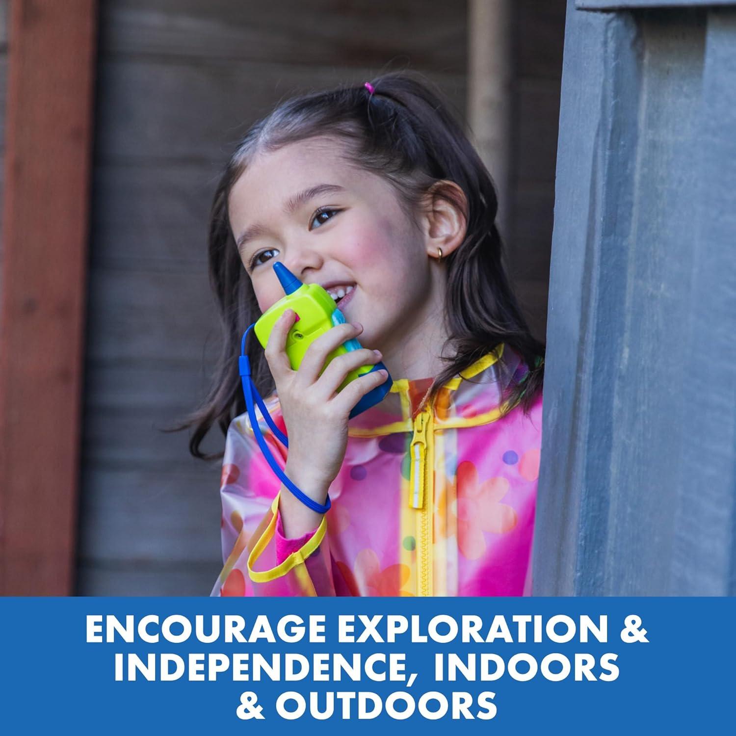 Walkie Talkies para Niños GeoSafari Jr. 2-Pack - 90m