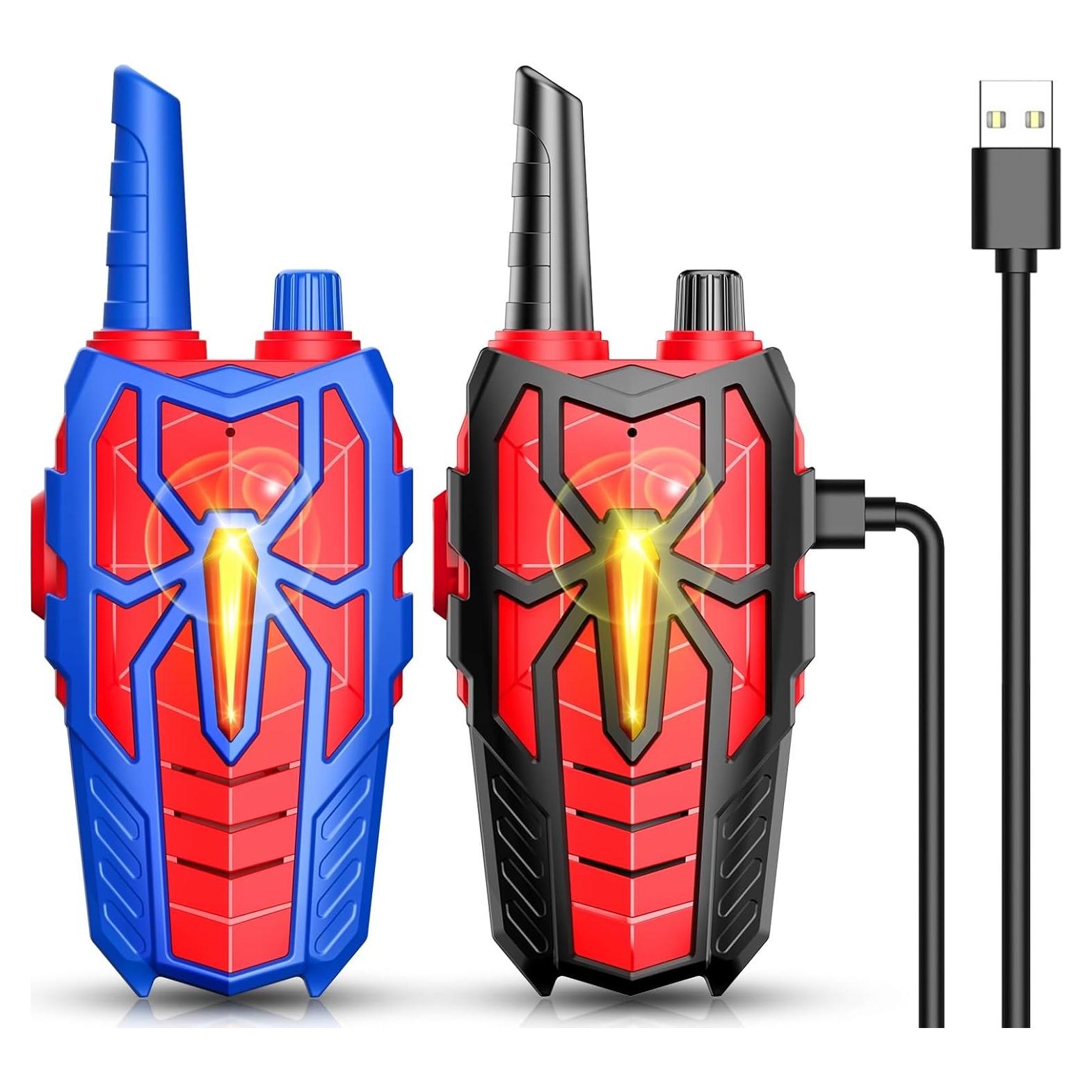 Walkie Talkies Recargables Superwin para Niños 3-10 Años