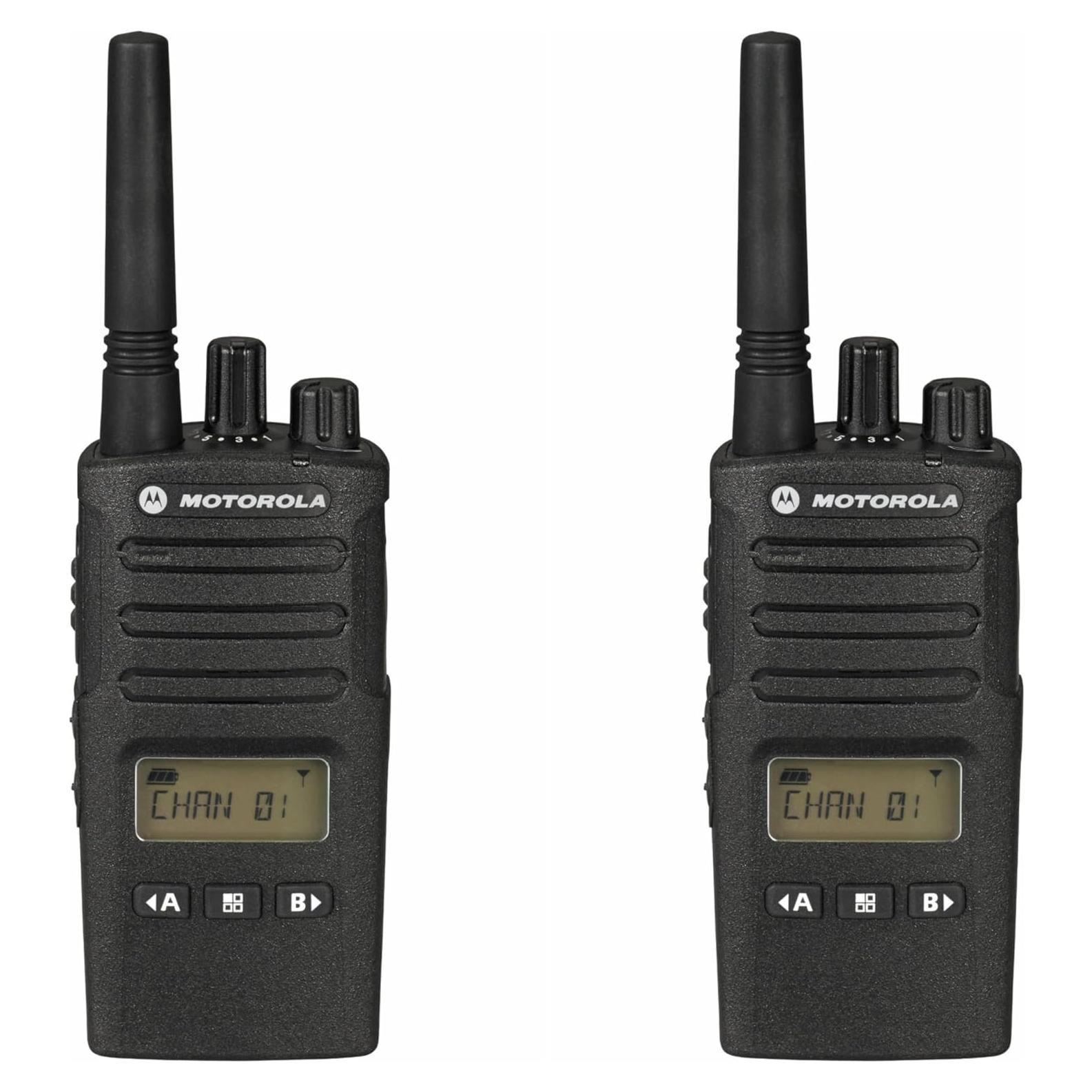 Radios bidireccionales Motorola RMU2080d - Paquete de 2, 8 canales