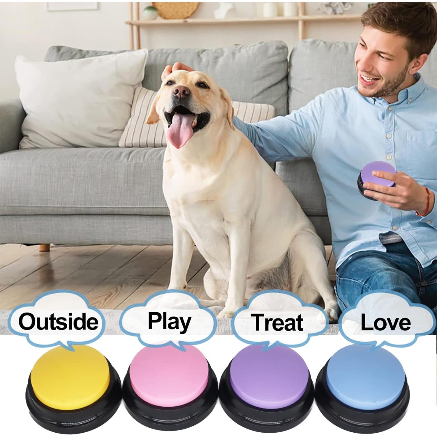 Set de Botones Grabables para Perros EEPYOCB - 8 Colores