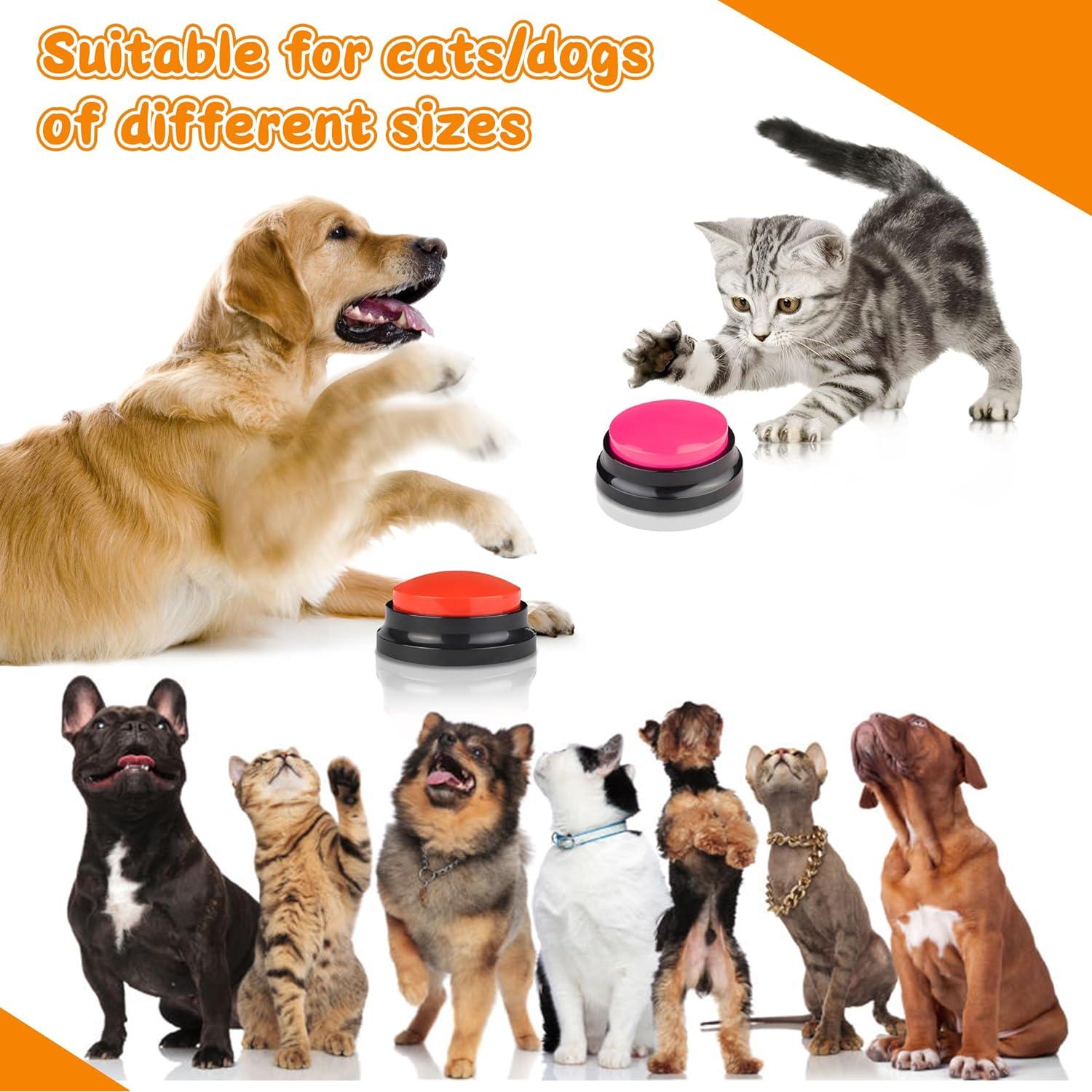 Set de Botones Grabables para Perros EEPYOCB - 6 Colores