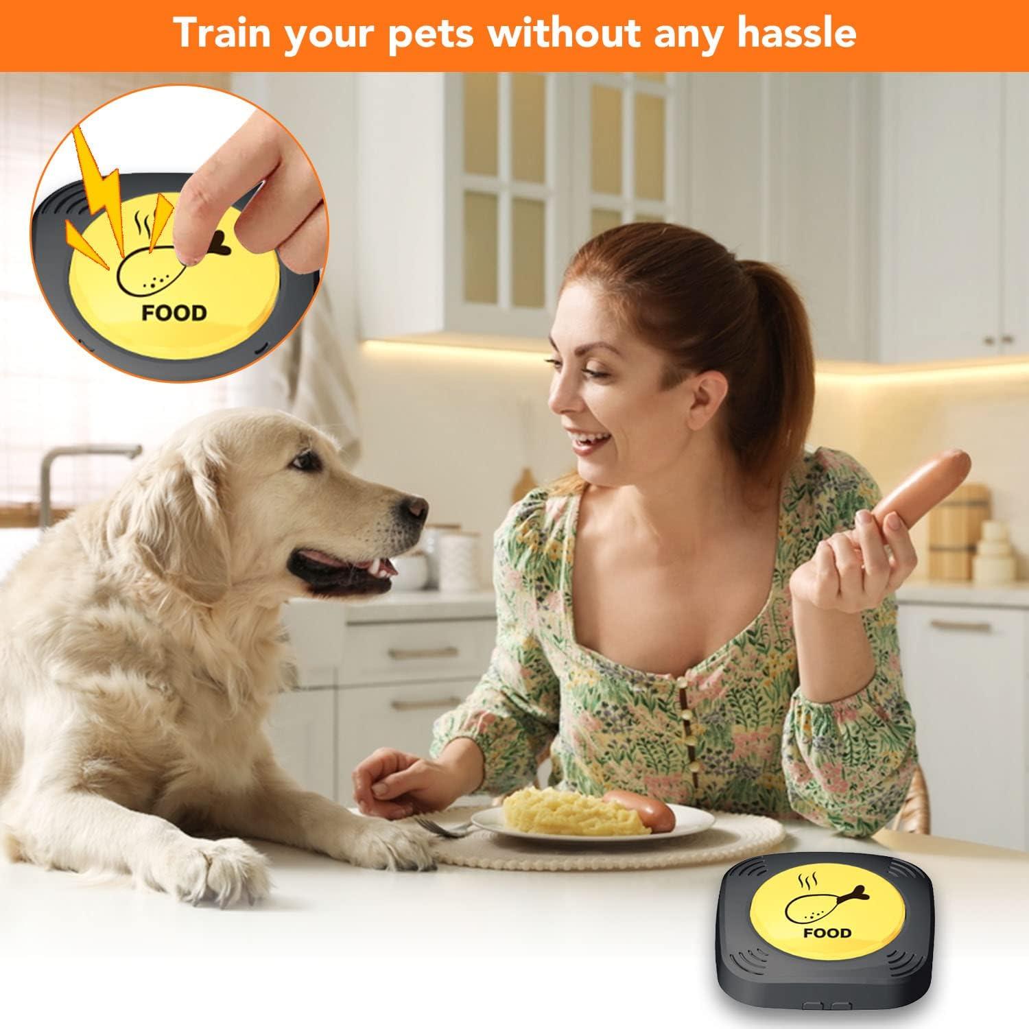 Set de 4 Botones Hablantes para Perros CSD - Comunicación Interactiva