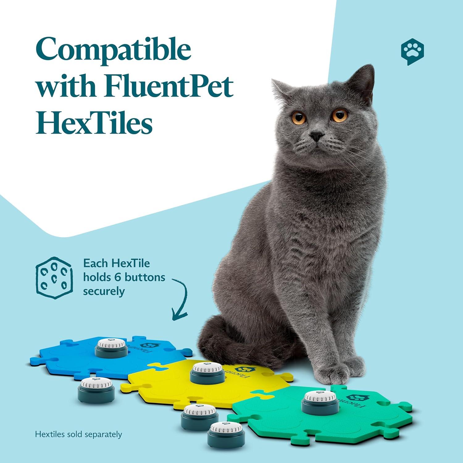 Botones de Comunicación FluentPet Speak Up - Paquete de 6