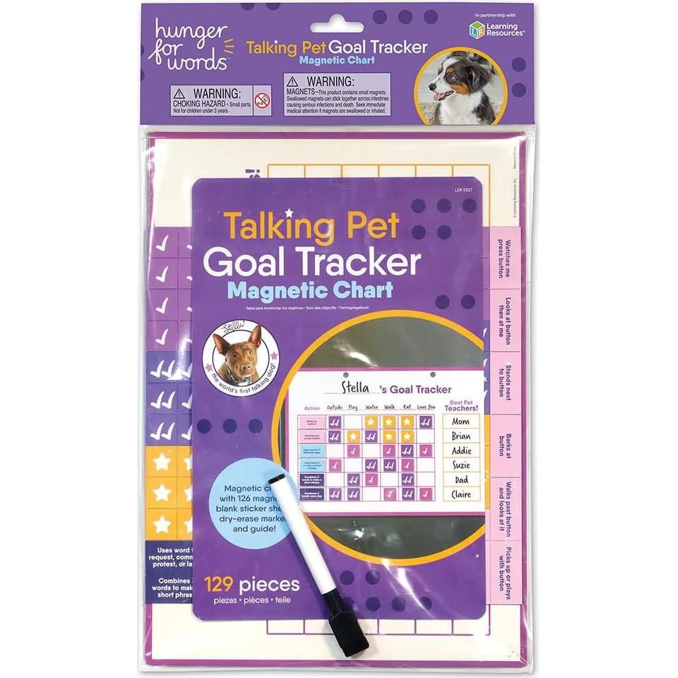 Botones de Habla para Perros Learning Resources - Seguimiento de Metas