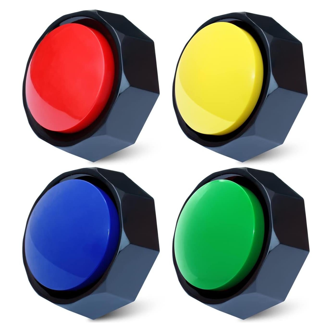 Botones de Comunicación para Perros JOY-U - Grabación 30s, 4 Unidades