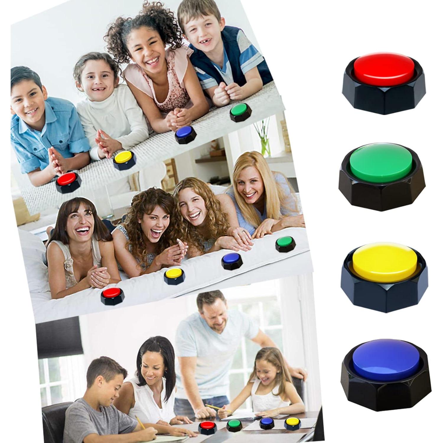 Botones de Comunicación para Perros JOY-U - Grabación 30s, 4 Unidades