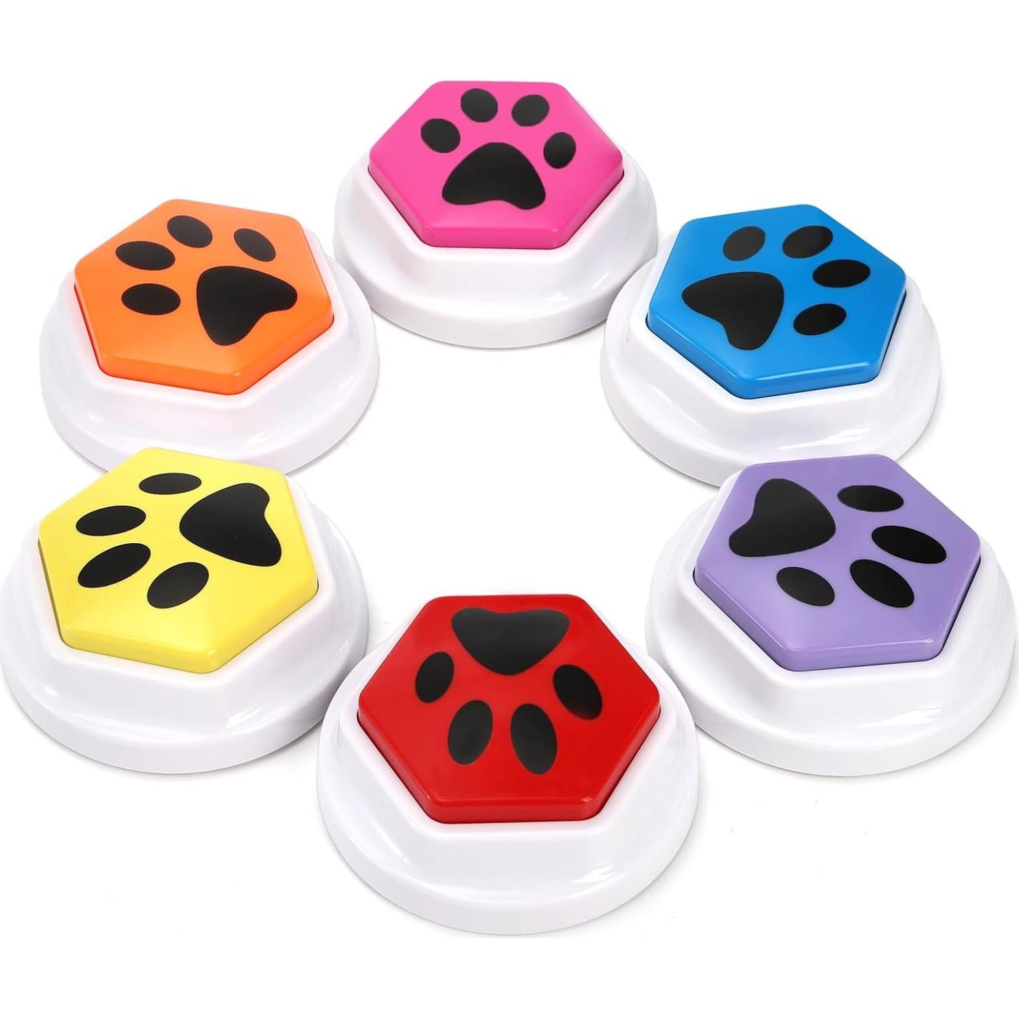 Conjunto de 6 Botones de Grabación Okllen para Mascotas