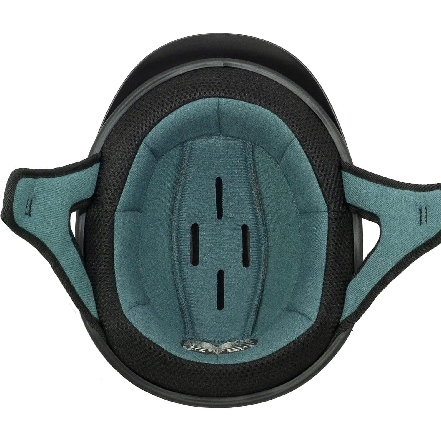 Casco de Motocicleta VCAN V5 Negro Mate Half Face