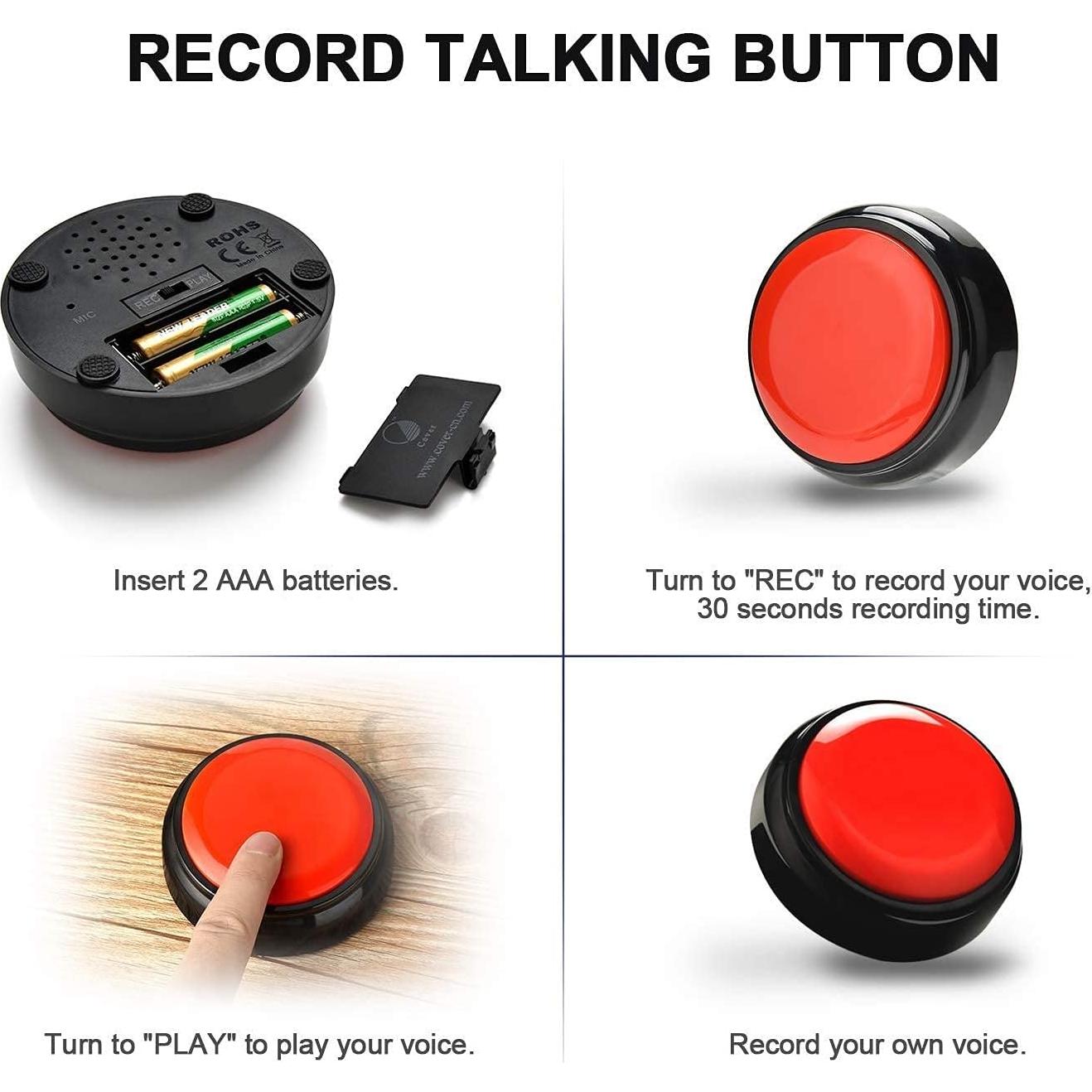 Botón Grabador Hablante 30 Segundos Yangzhou SWT-01