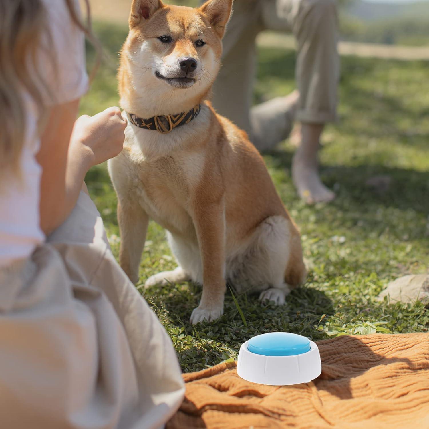 Botón de Entrenamiento para Mascotas HANABASS 9cm Grabable