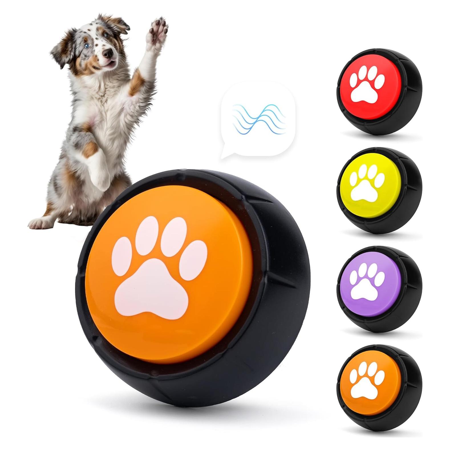 Botones de Comunicación PetnBeyond para Perros - 4 Botones Grabables