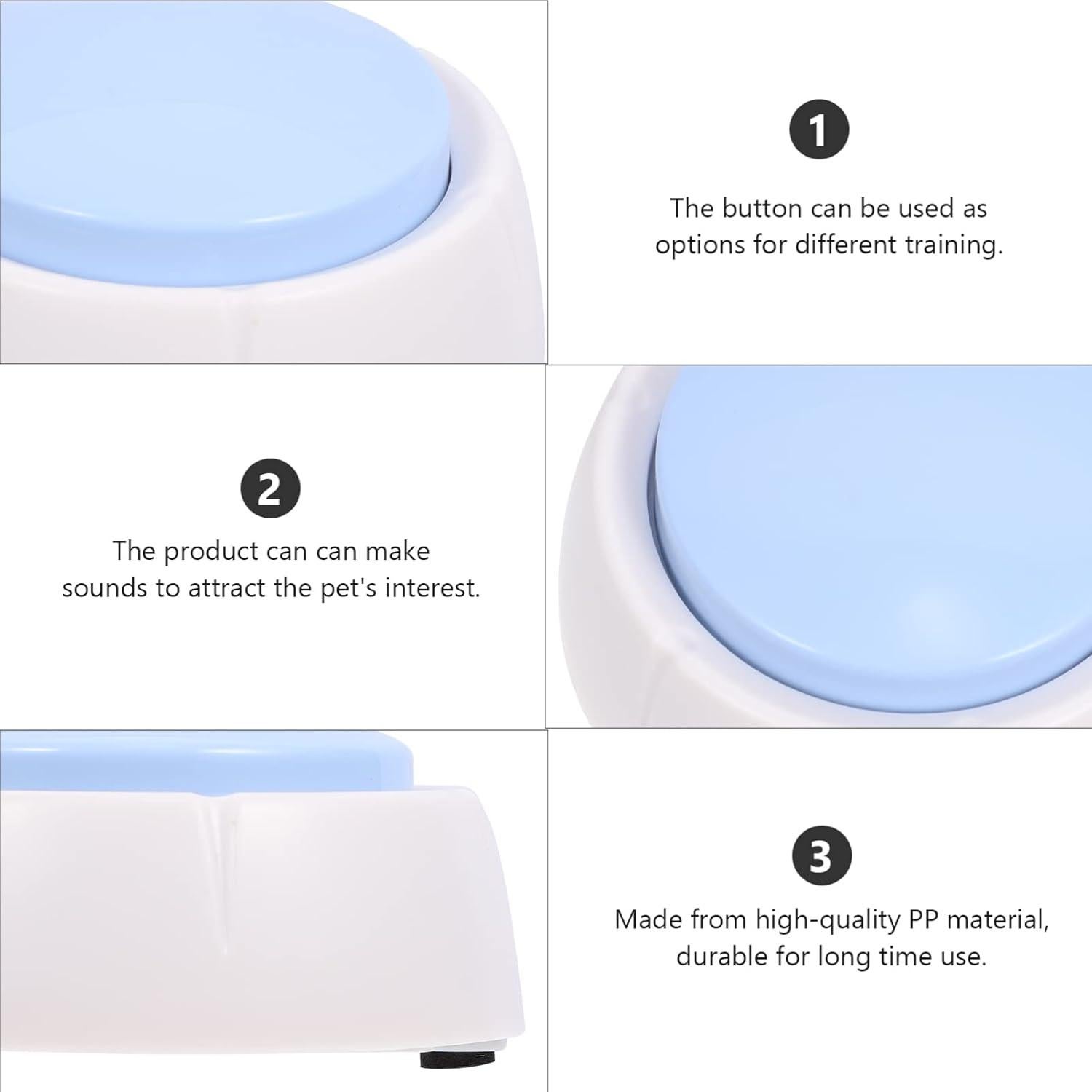 Botón Grabable para Perros Hemobllo - Entrenamiento y Comunicación