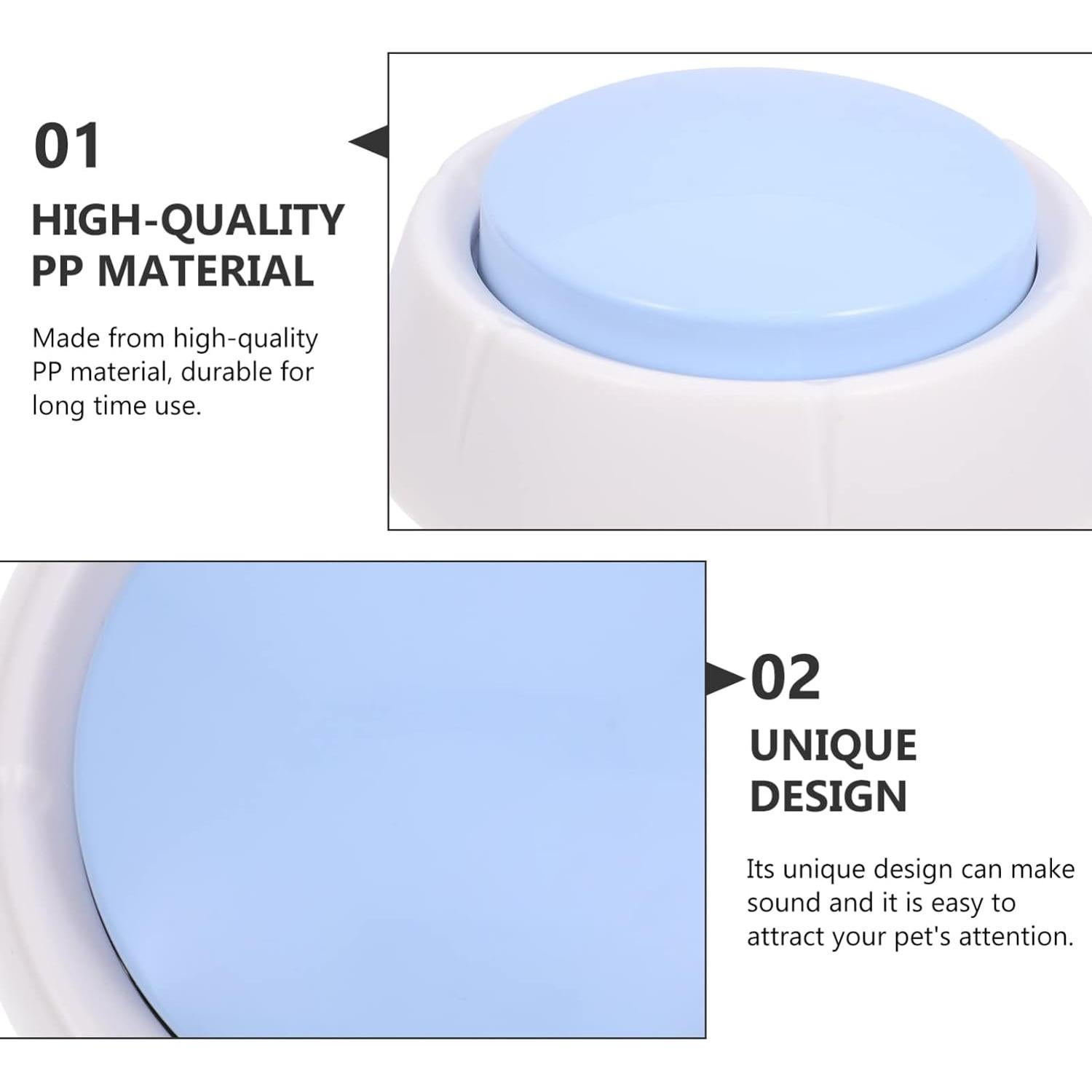 Botón Grabable para Perros Hemobllo - Entrenamiento y Comunicación