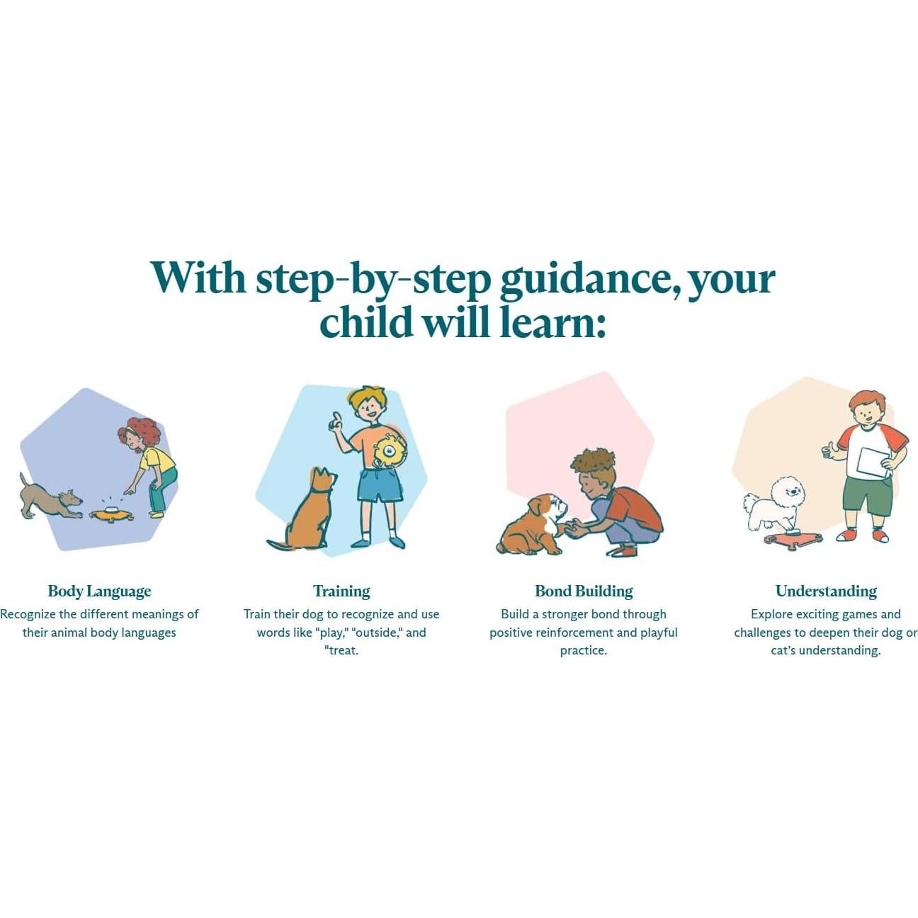 Cuaderno de Trabajo para Niños FluentPet - Actividades de Entrenamiento de Mascotas