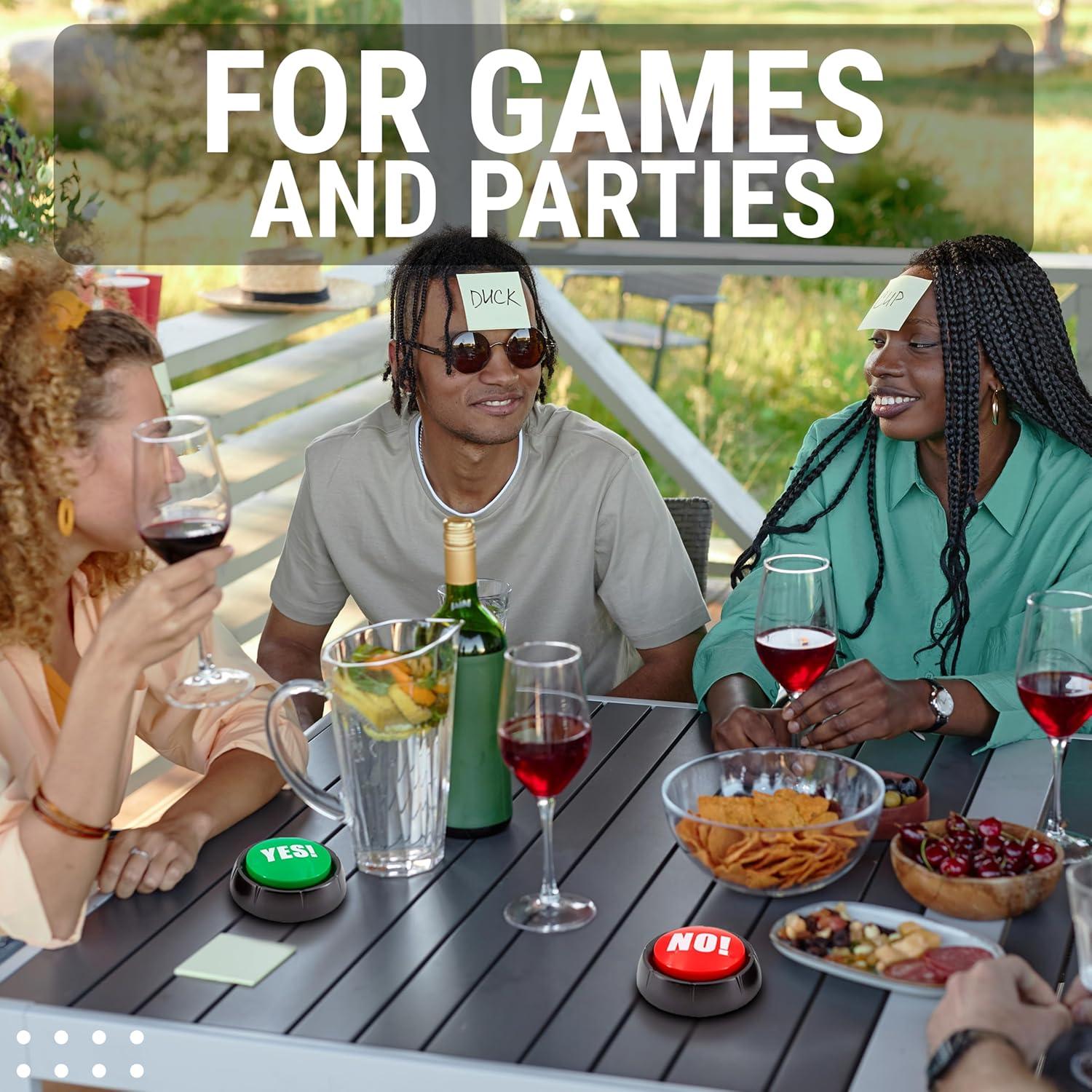 Juego de 2 Botones de Sonido Sí/No Granatan - 150g