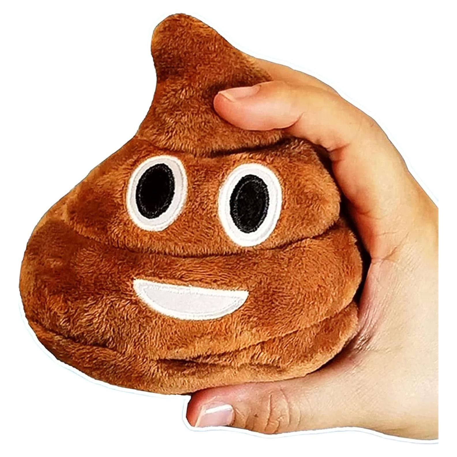 Juguete de Peluche de Caca con Sonidos Green Straw 10cm