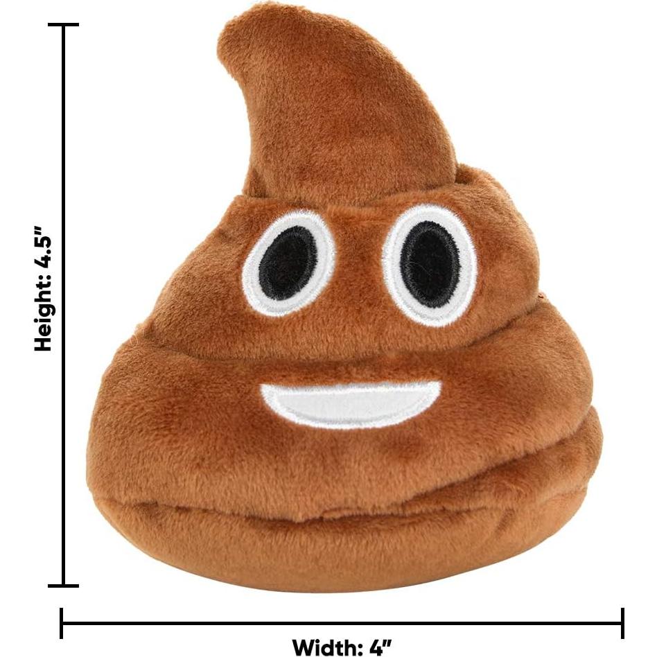 Juguete de Peluche de Caca con Sonidos Green Straw 10cm