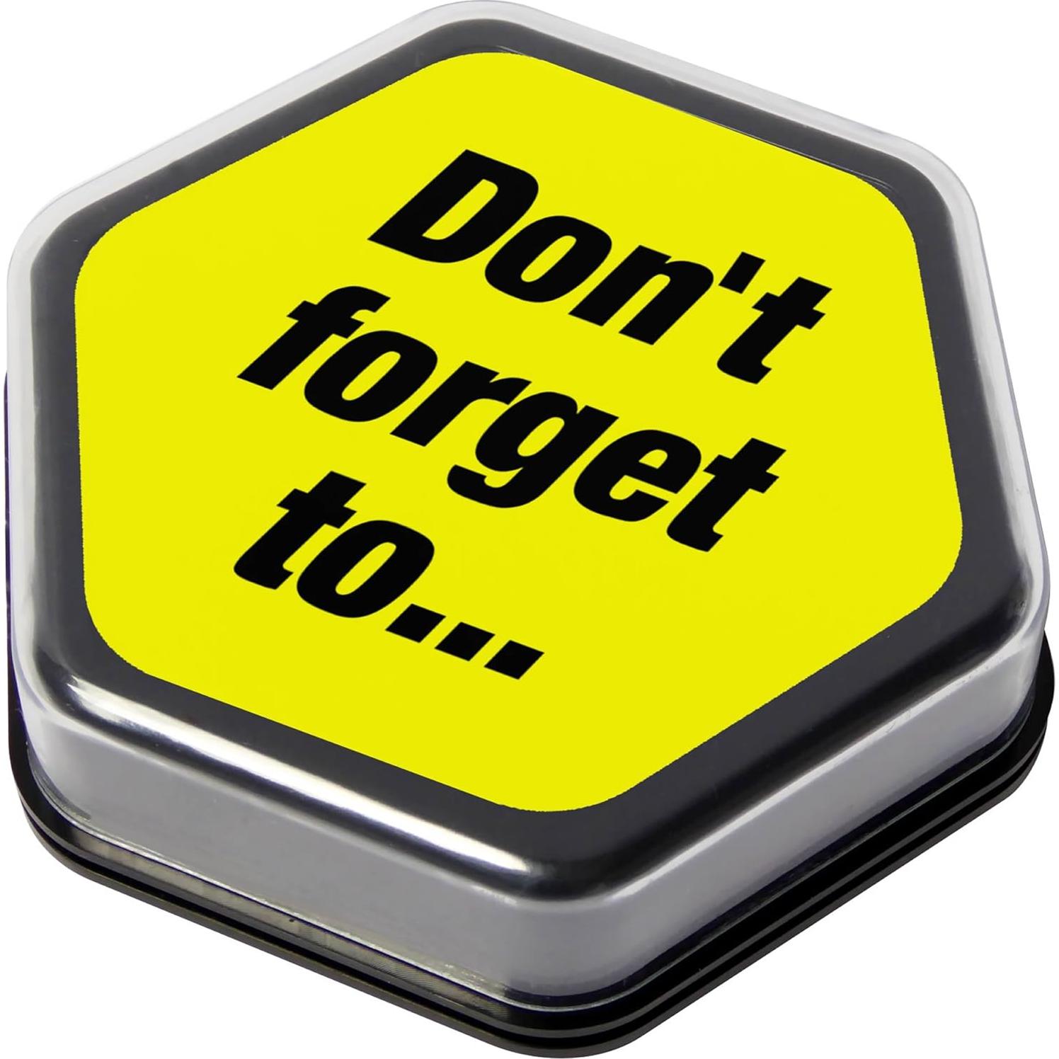 Botón de Sonido Grabable Talking Tile 80s Negro - Educativo