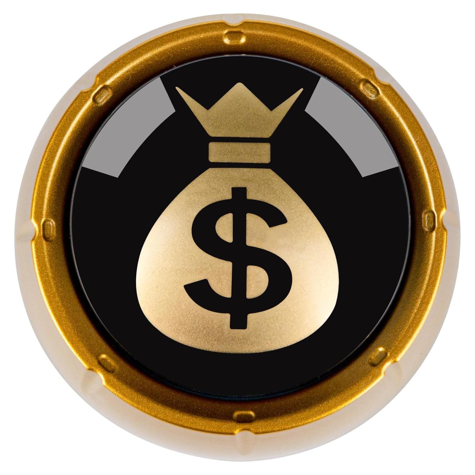 Botón Hablante Mealivos BT1005 Rojo y Negro 8.8cm